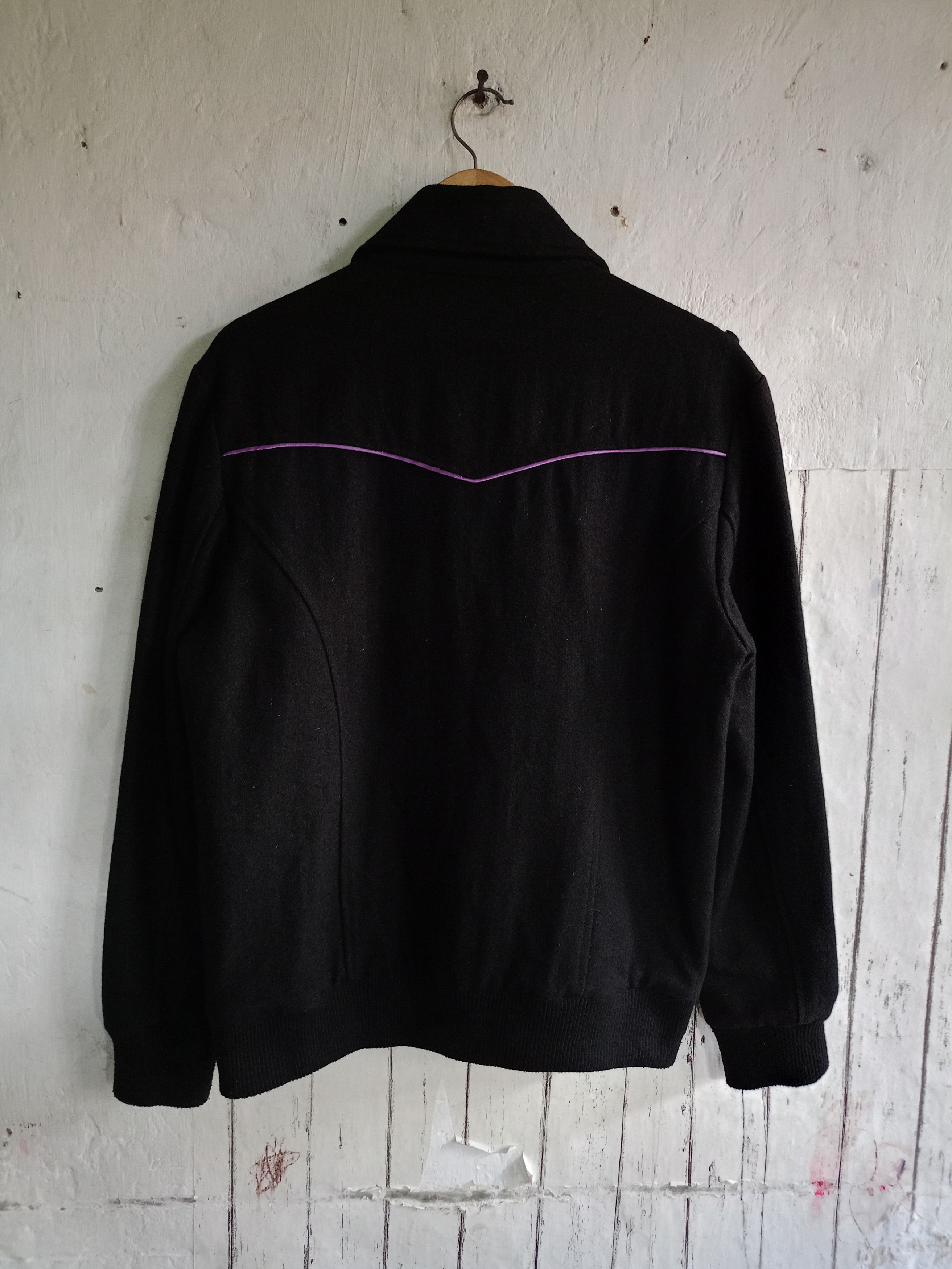 BERNINGS SHO 2000s Bernings sho Wool Bomber jacket Size US L / EU 52-54 / 3 - 2 Thumbnail