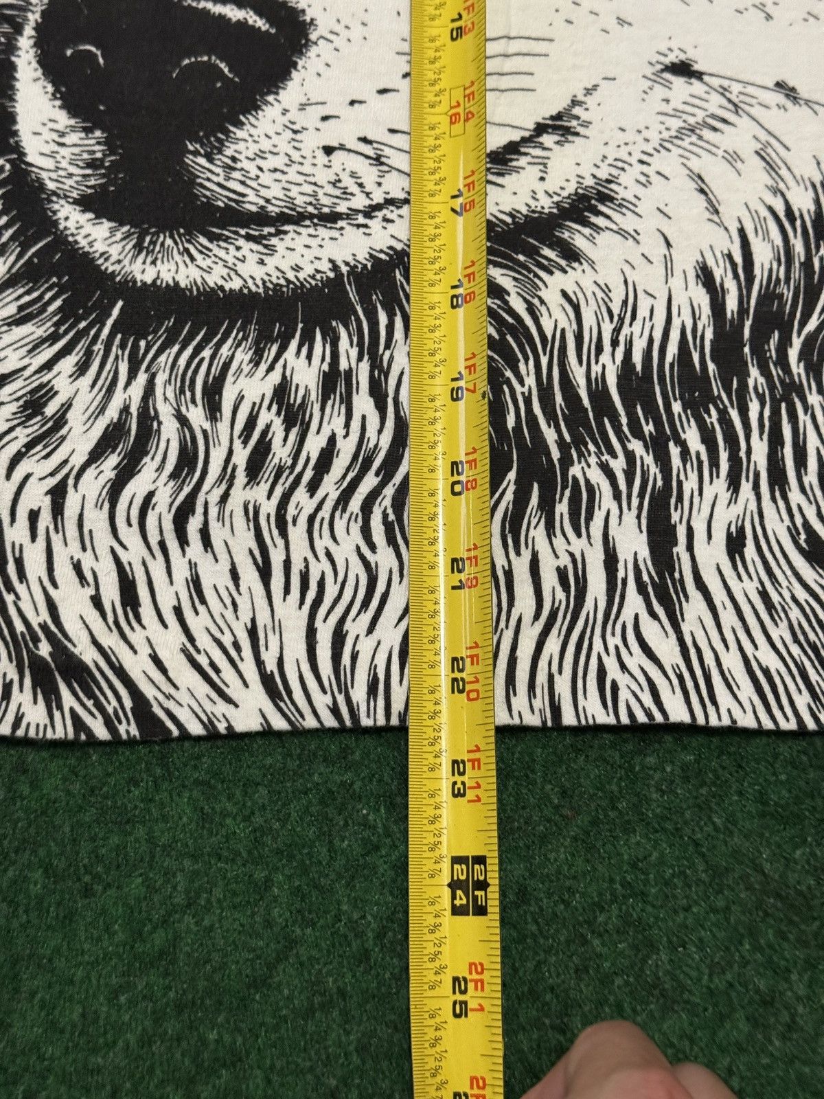 Other Vintage 90s Wolf All Over Animal Nature Print Aop T Shirt Size S / US 4 / IT 40 - 6 Thumbnail