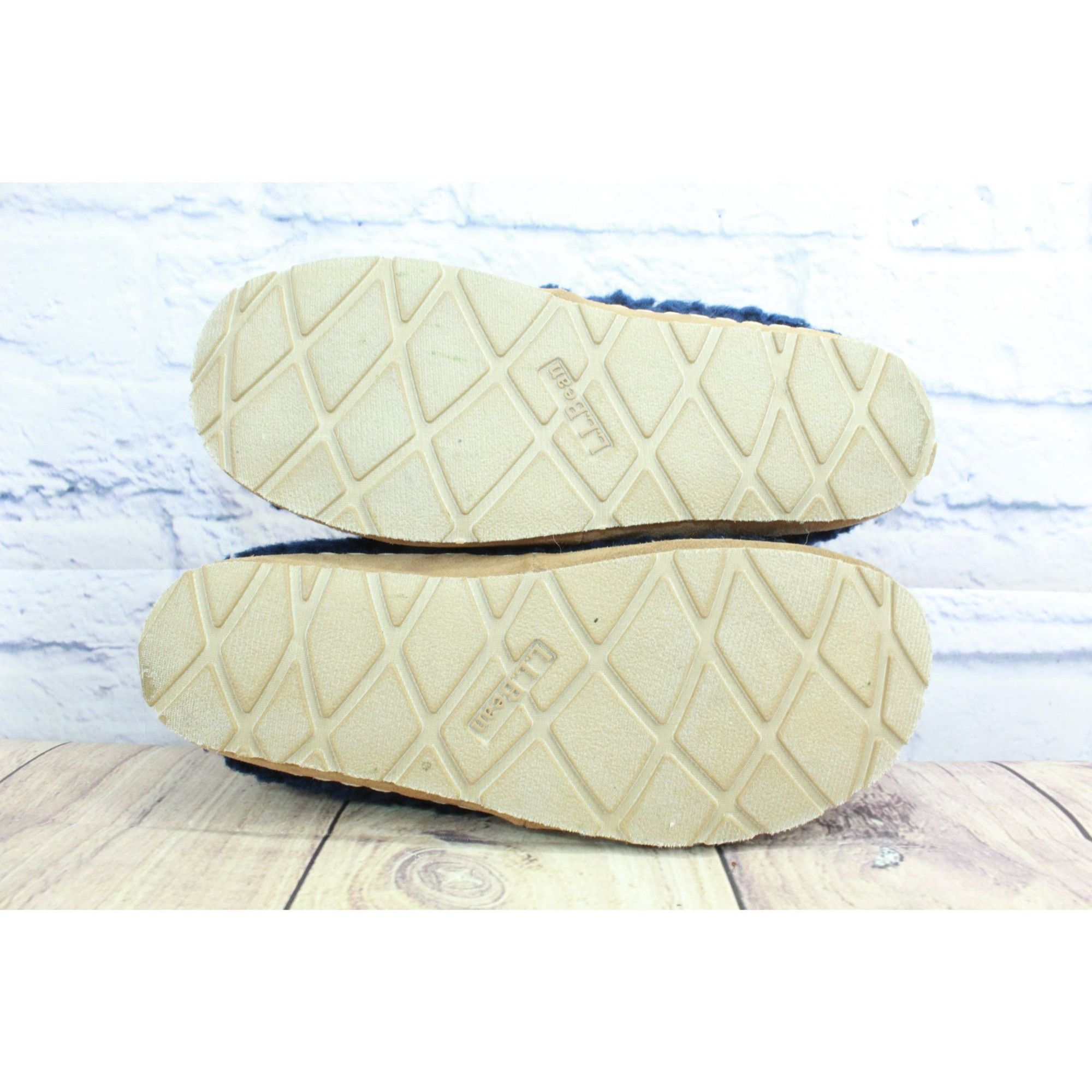 L.L. Bean LL Bean Fleece Lined Water Resistant Cozy Slipper Scuffs Size US 8 / IT 38 - 9 Thumbnail