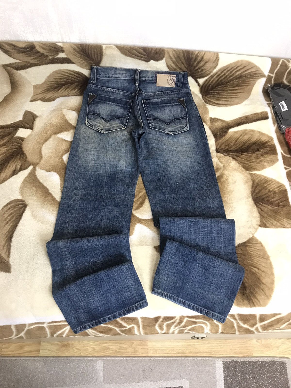Diesel 🔥 Rare Diesel Washed Faded Denim Y2K Baggy Pants Japan Jeans Size US 32 / EU 48 - 7 Thumbnail