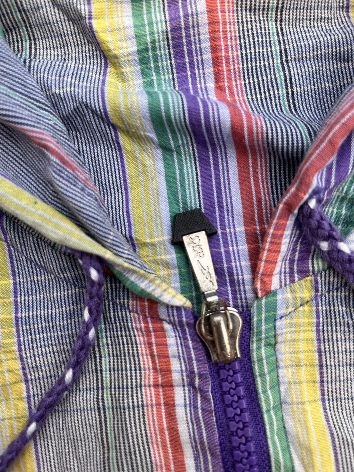 Asics Vintage Asics Rainbow Running Jacket Size US S / EU 44-46 / 1 - 7 Thumbnail