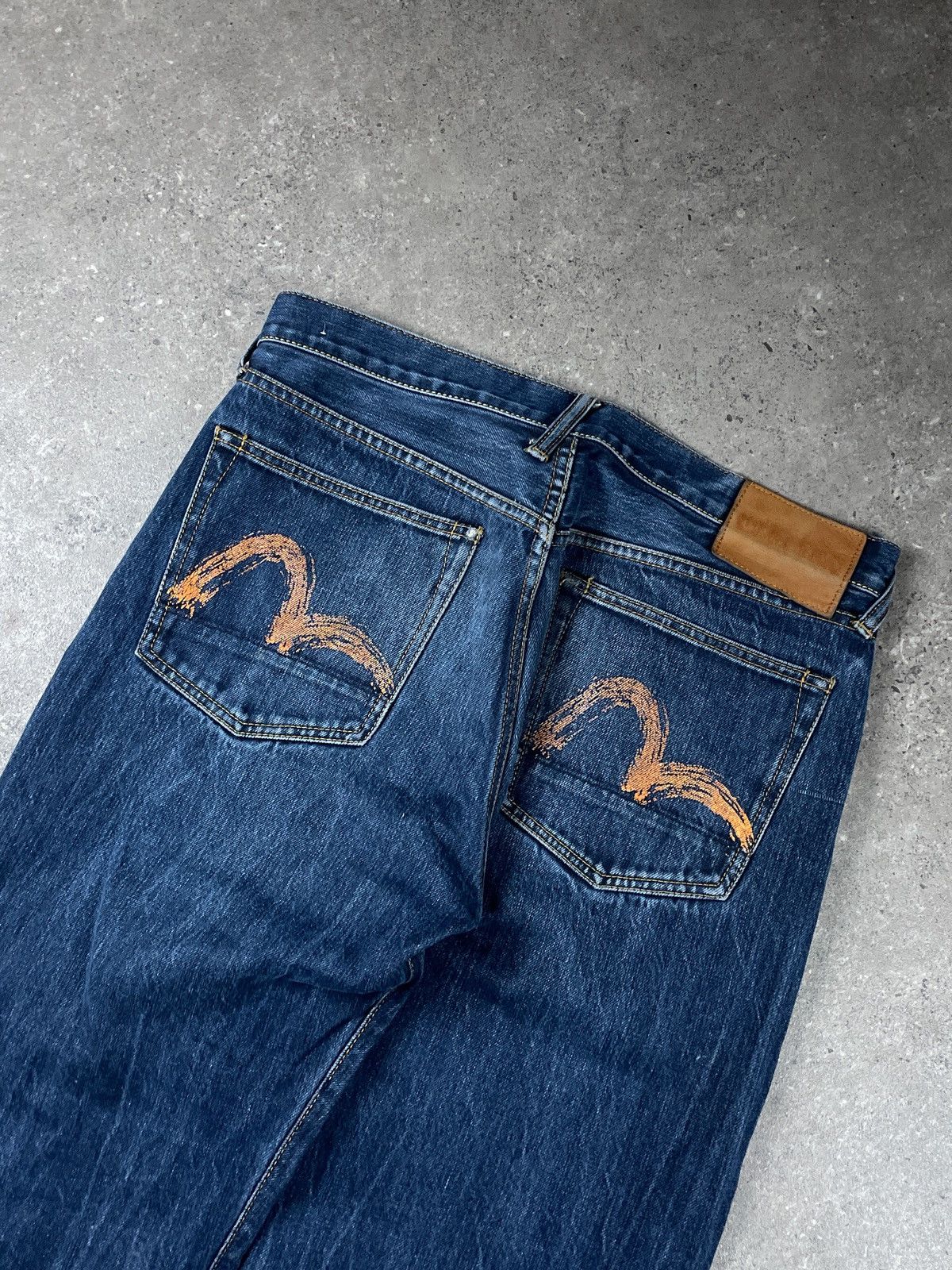 Evisu Vintage y2k evisu japanese 00s denim jeans pants Size US 33 - 2 Thumbnail