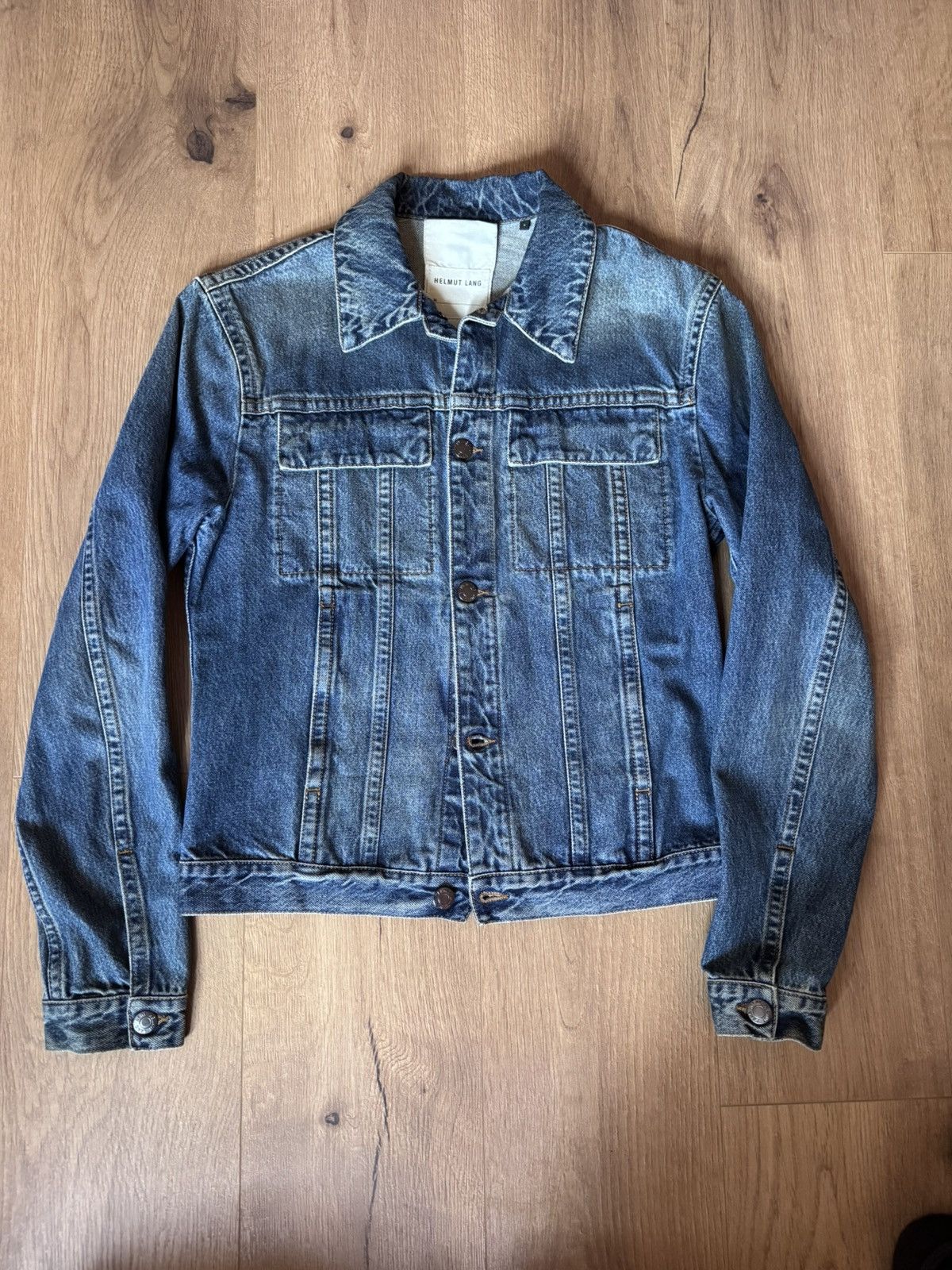 Helmut Lang Helmut Lang Denim Jacket Size US S / EU 44-46 / 1 - 1 Thumbnail