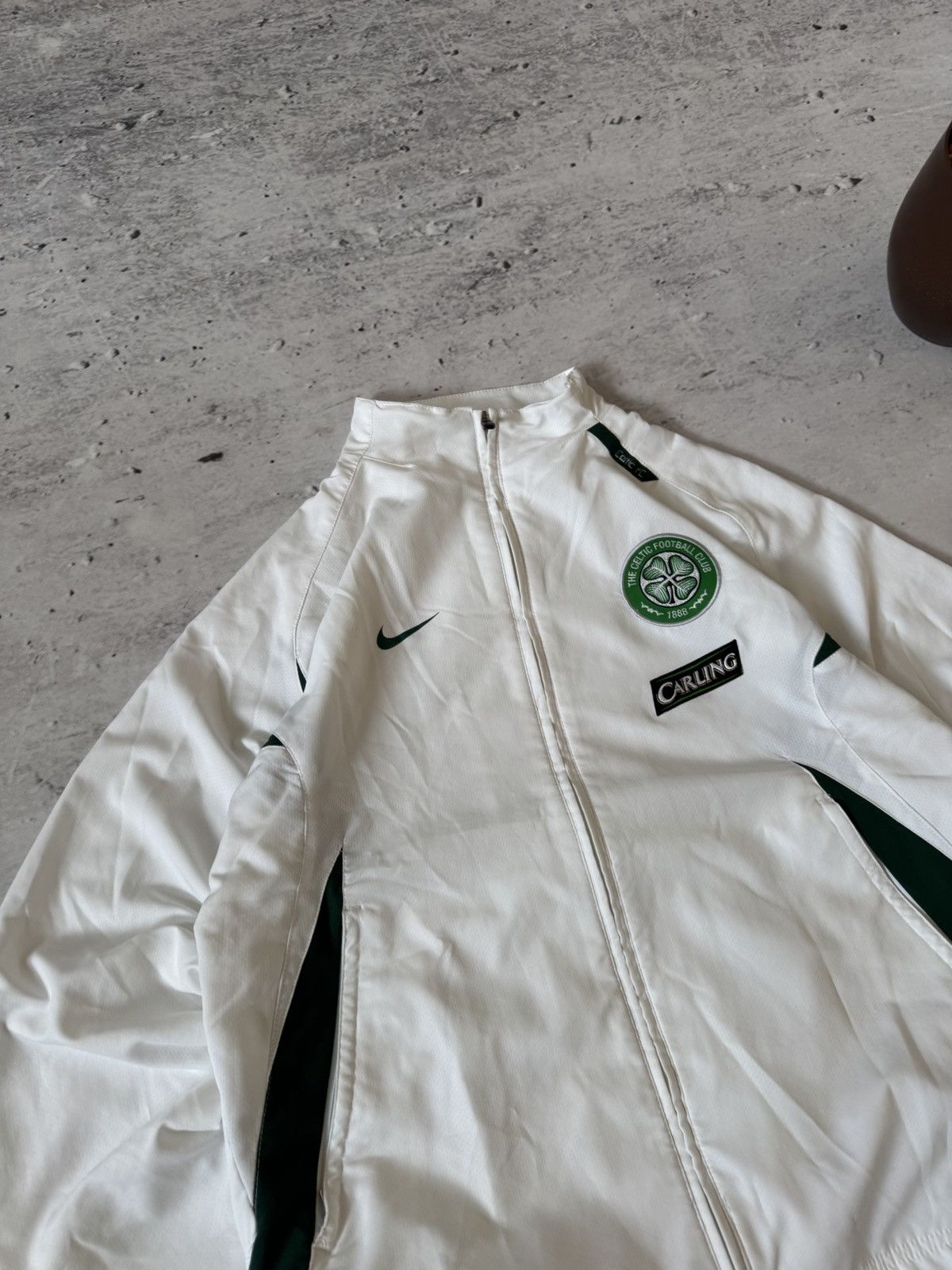 Nike × Vintage NIKE CELTIC VINTAGE BASIC LOGO OVERSIZE BAGGY LIGHT JACKET Size US M / EU 48-50 / 2 - 3 Thumbnail