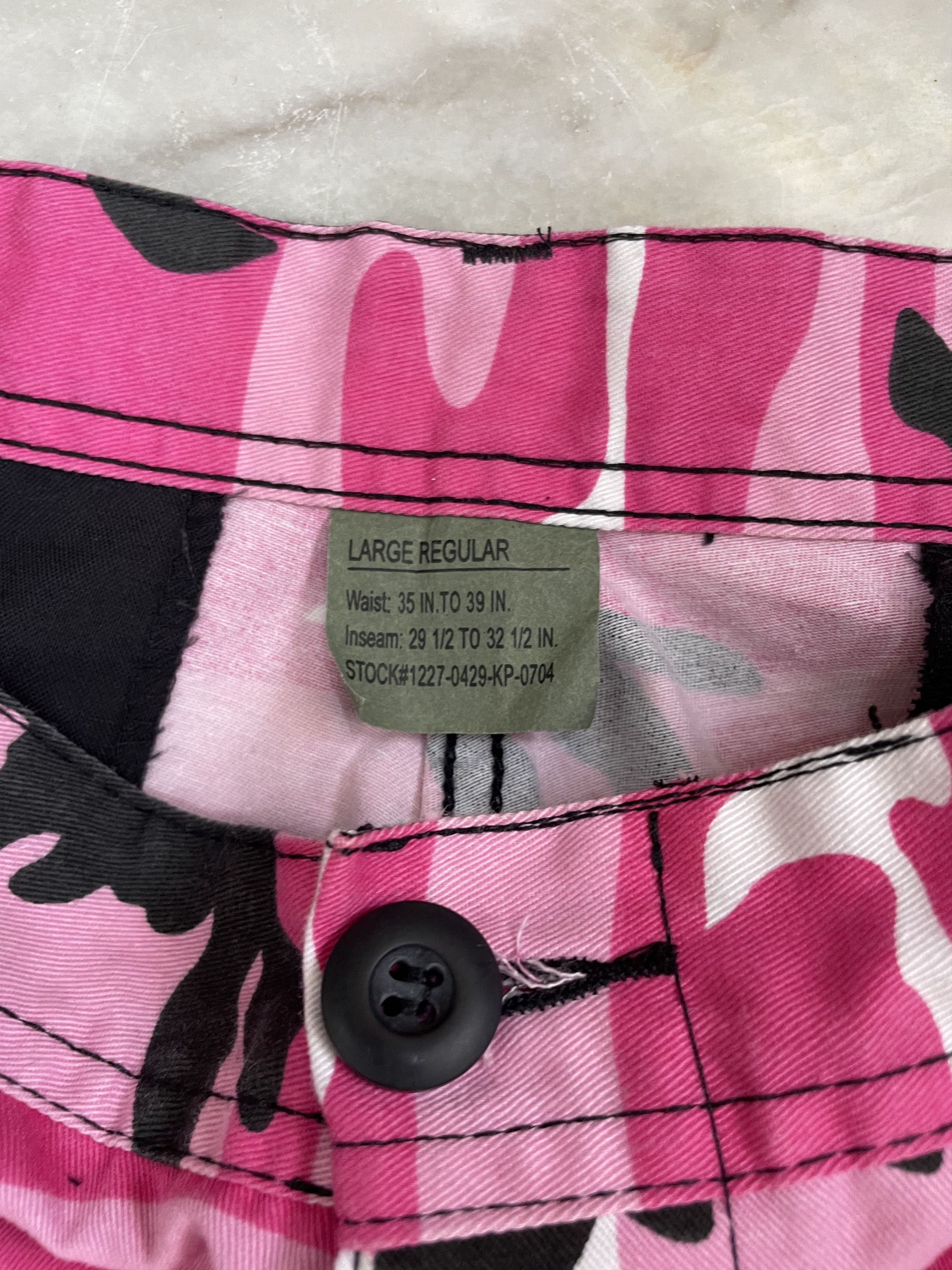 Rothco Rothco Pink Camo Cargo Pants Size US 34 / EU 50 - 4 Thumbnail
