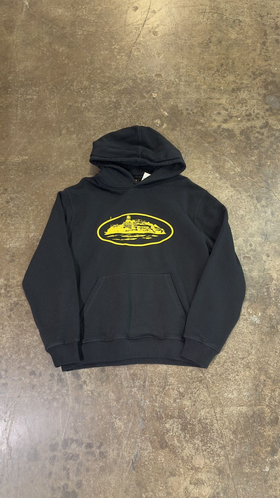 Corteiz Alcatraz Hoodie Black | Grailed