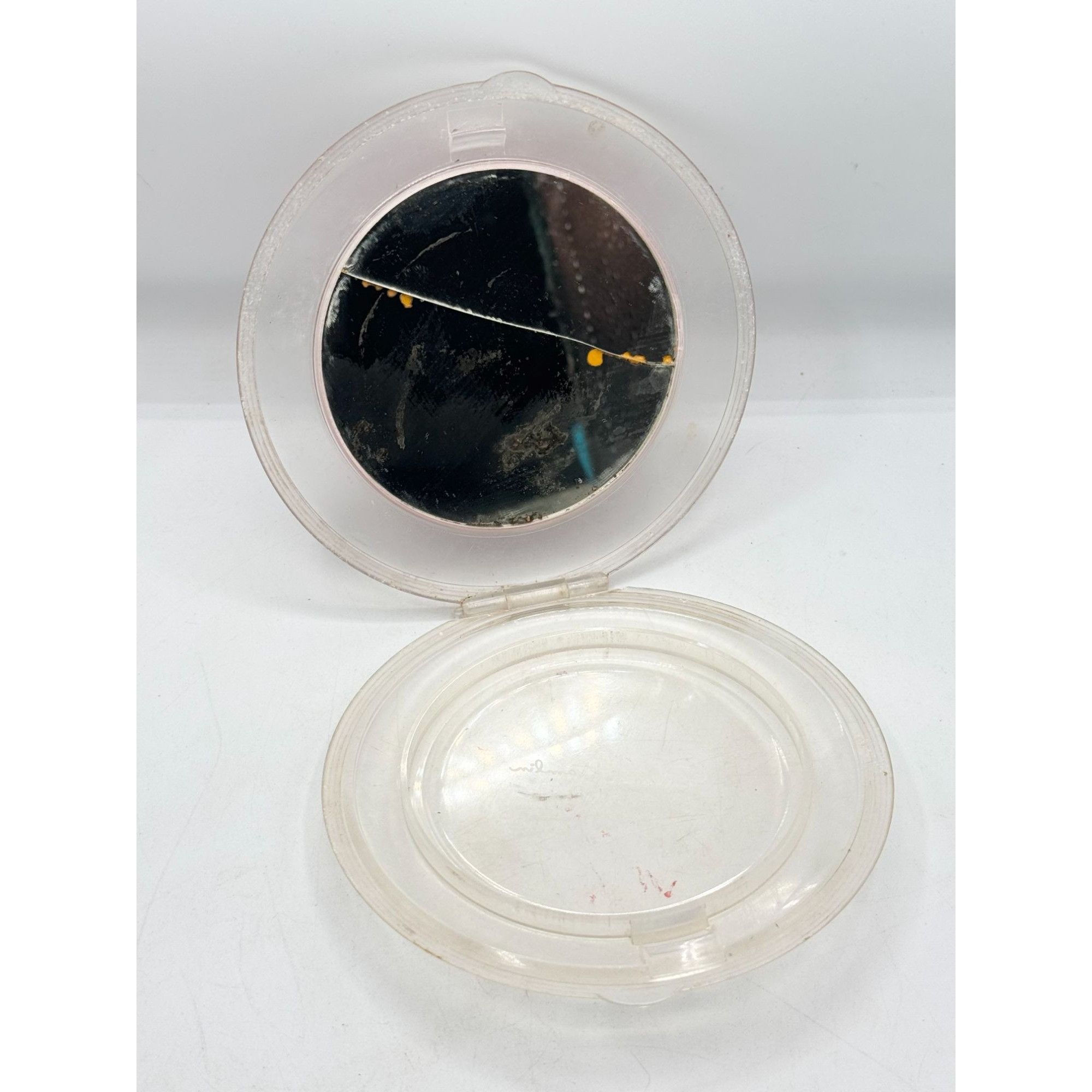 Vintage Mid 1940's Pink Plexiglass Eleanor Hamlin MAVCO Compact Size ONE SIZE - 5 Thumbnail