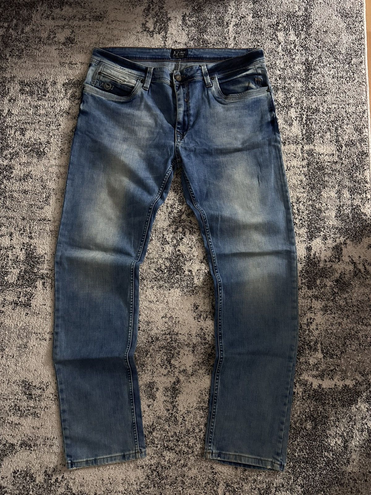 Armani Armani Vintage Denim Jeans Streetwear Rare Size US 38 / EU 54 - 6 Thumbnail