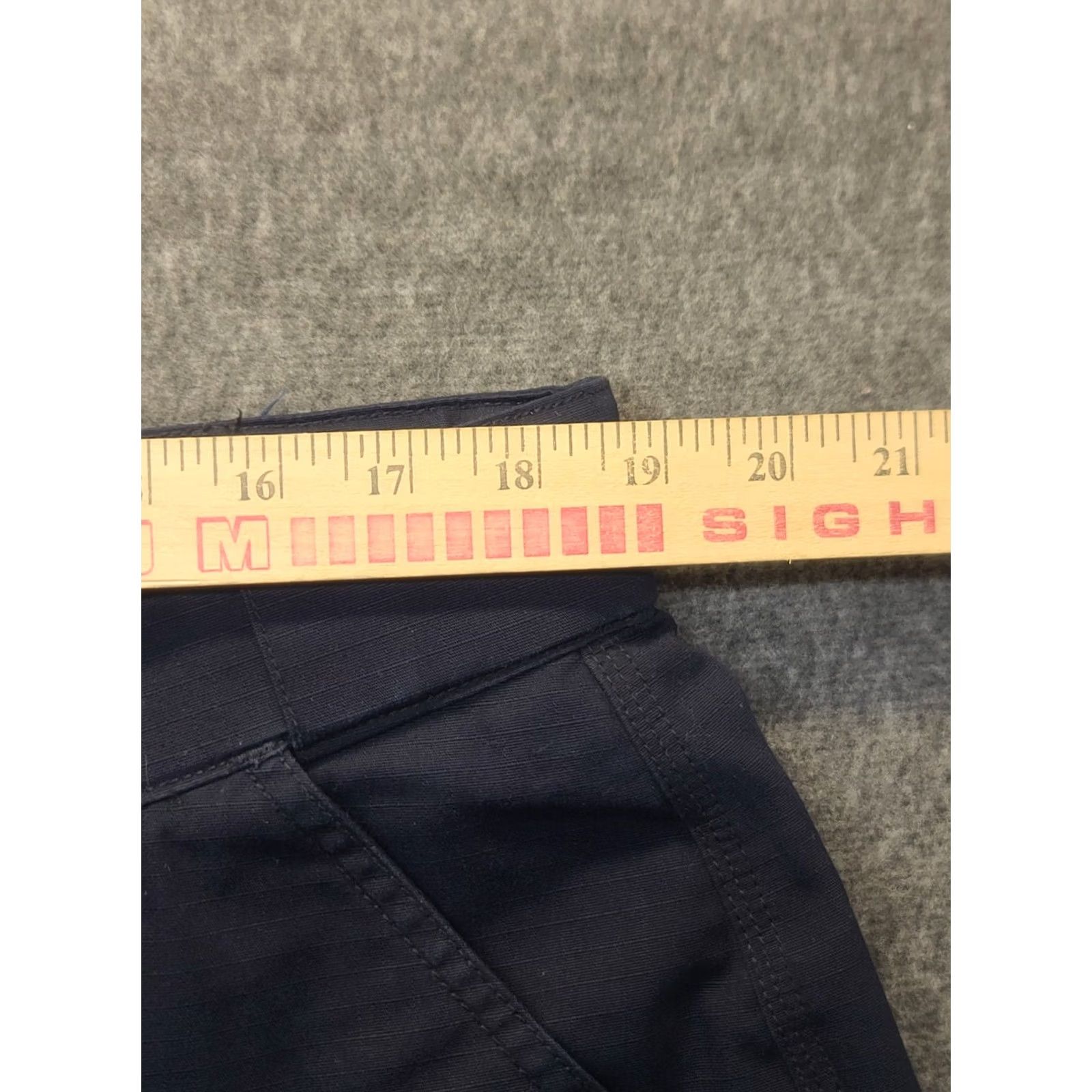 Vintage 5.11 Tactical Pants Mens 38x32 Regular Fit Taclite TDU Ripstop Cargo Straight Inseam 32 Black Size US 38 / EU 54 - 3 Thumbnail