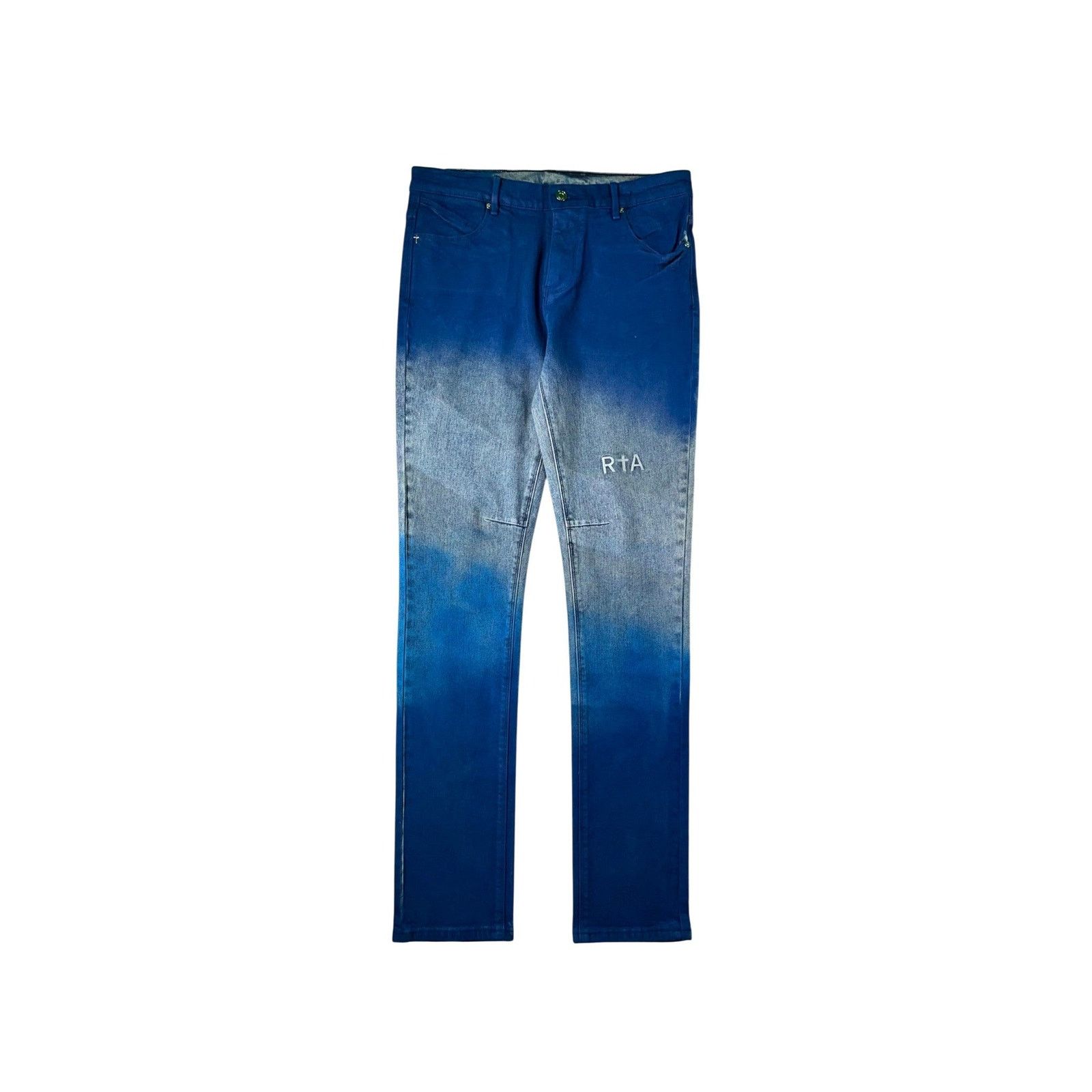 Rta RTA Two Tone Blue Jeans Size US 31 - 1 Thumbnail