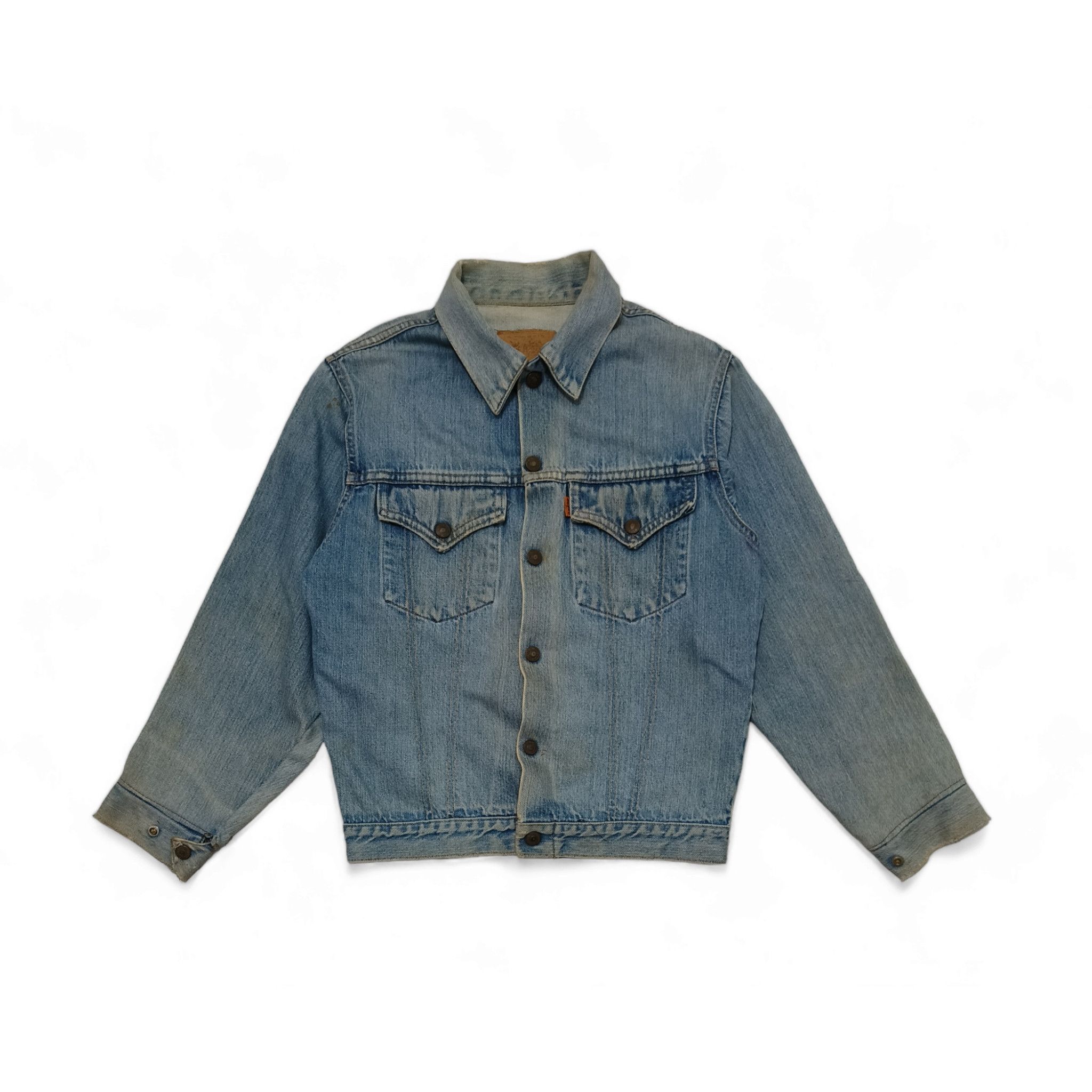 Vintage 70s Levi's 70705 0317 Orange Tab USA Denim Jacket