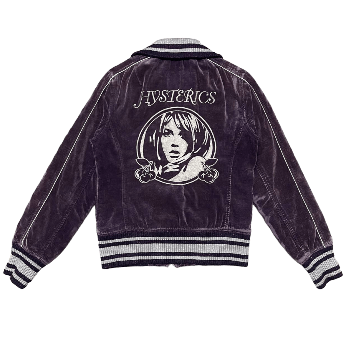 Hysteric Glamour Vintage Hysteric Glamour Velvet Sweater Jacket Size S / US 4 / IT 40 - 1 Thumbnail