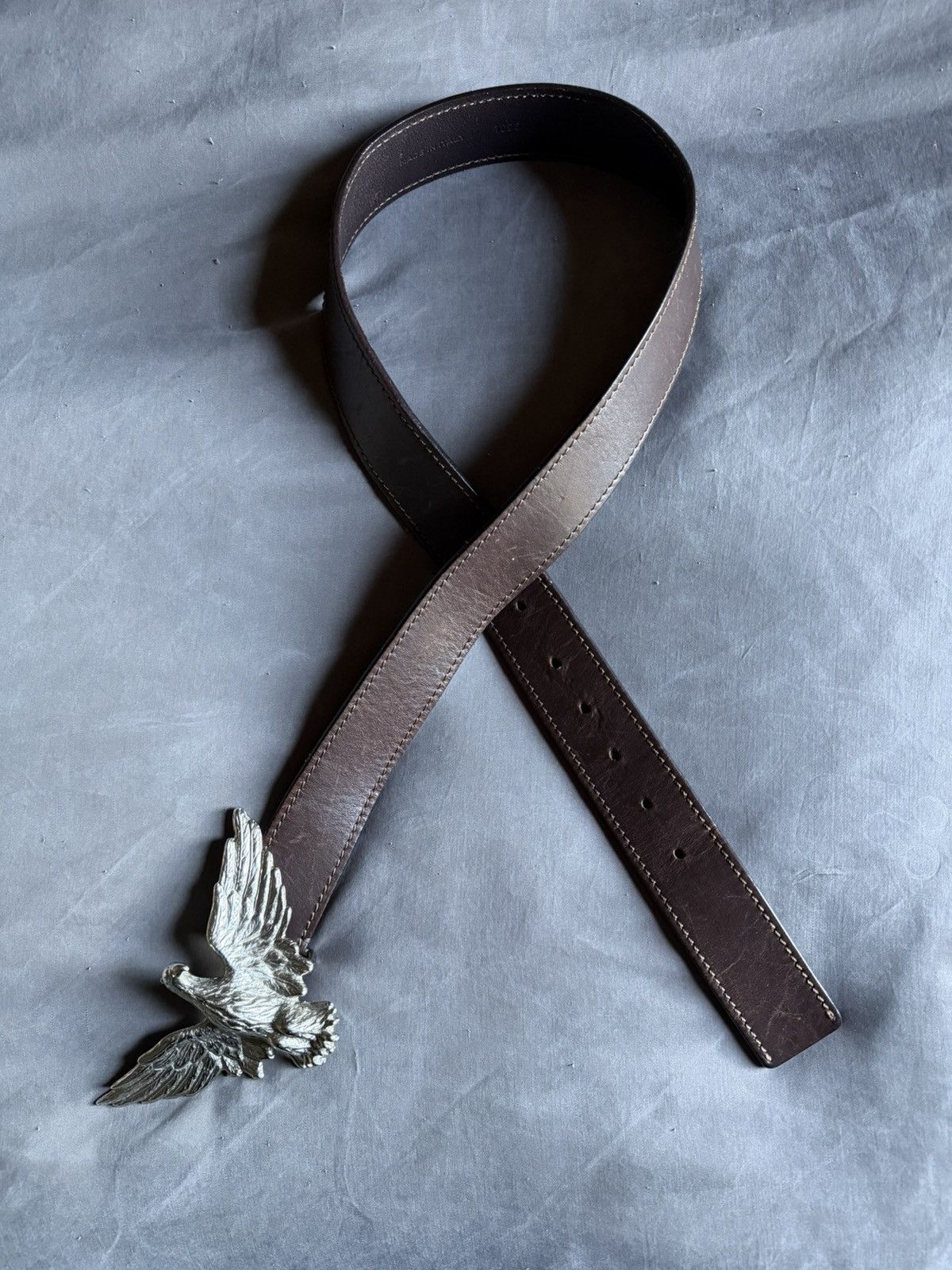 Dior Dior homme AW05 Silver Eagle Belt Size 32 - 4 Thumbnail