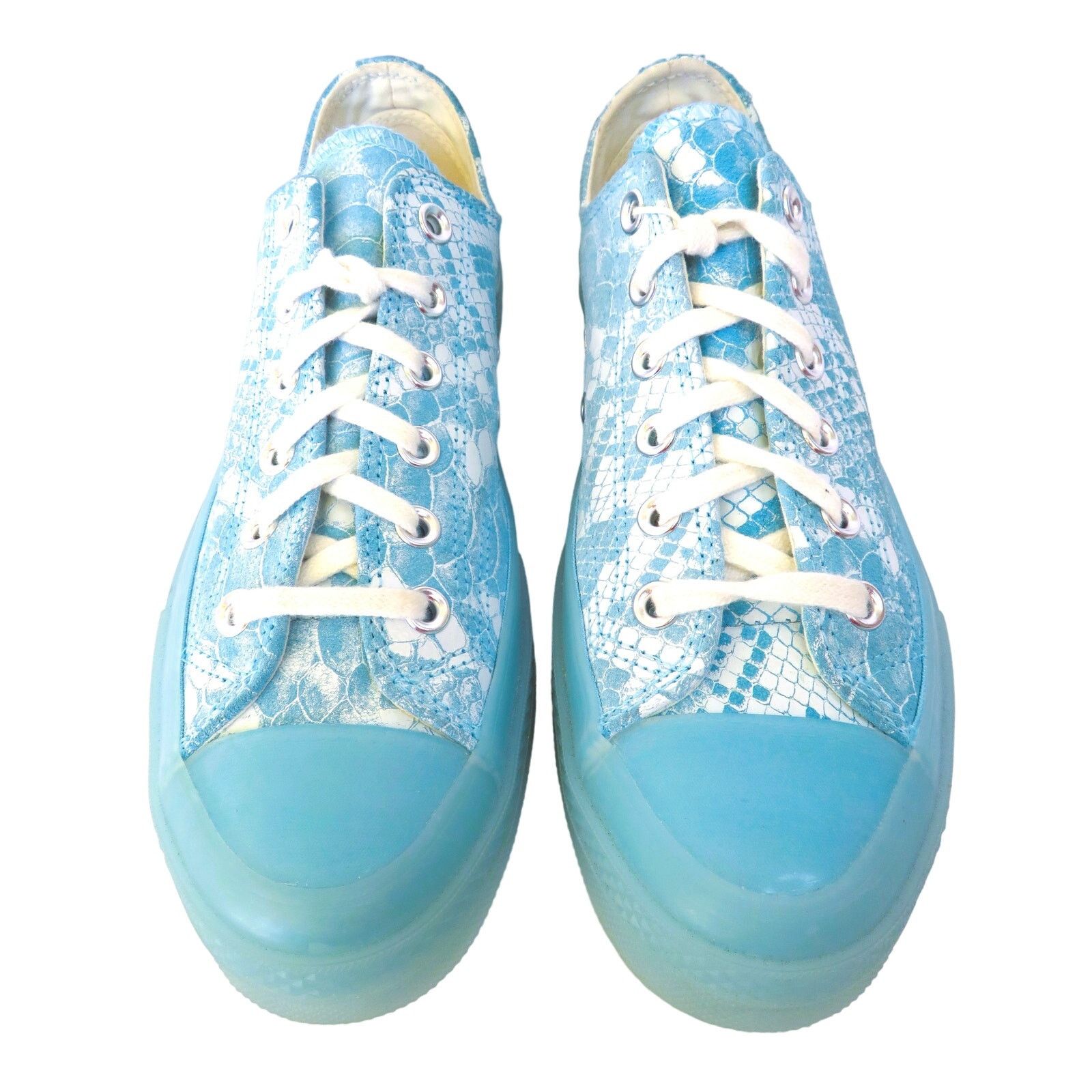 Converse CONVERSE GOLF WANG Chuck Taylor Python Blue Leather Sneakers Size US 8.5 / IT 38.5 - 2 Thumbnail