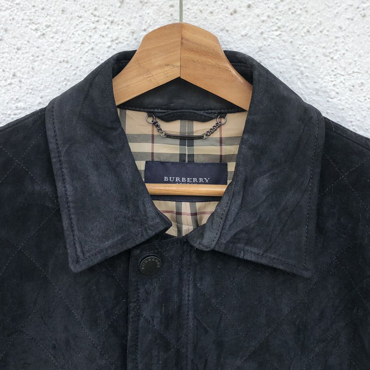 Burberry Burberry London Men’s Black Leather Coat & Jacket Size US M / EU 48-50 / 2 - 7 Thumbnail