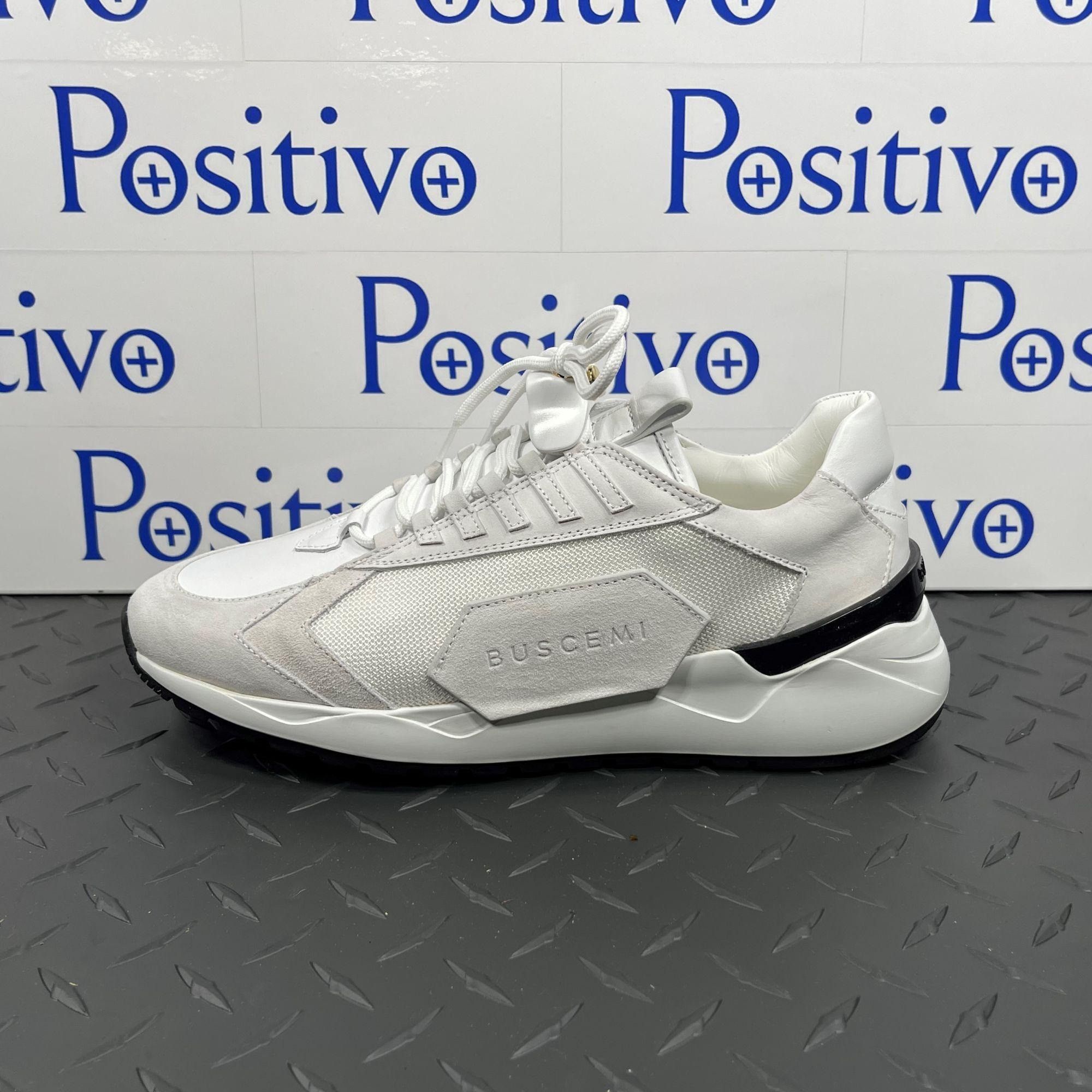 Buscemi Buscemi Run 2 White Suede Sneakers US 8 EU 41 Size US 8 / EU 41 - 1 Thumbnail