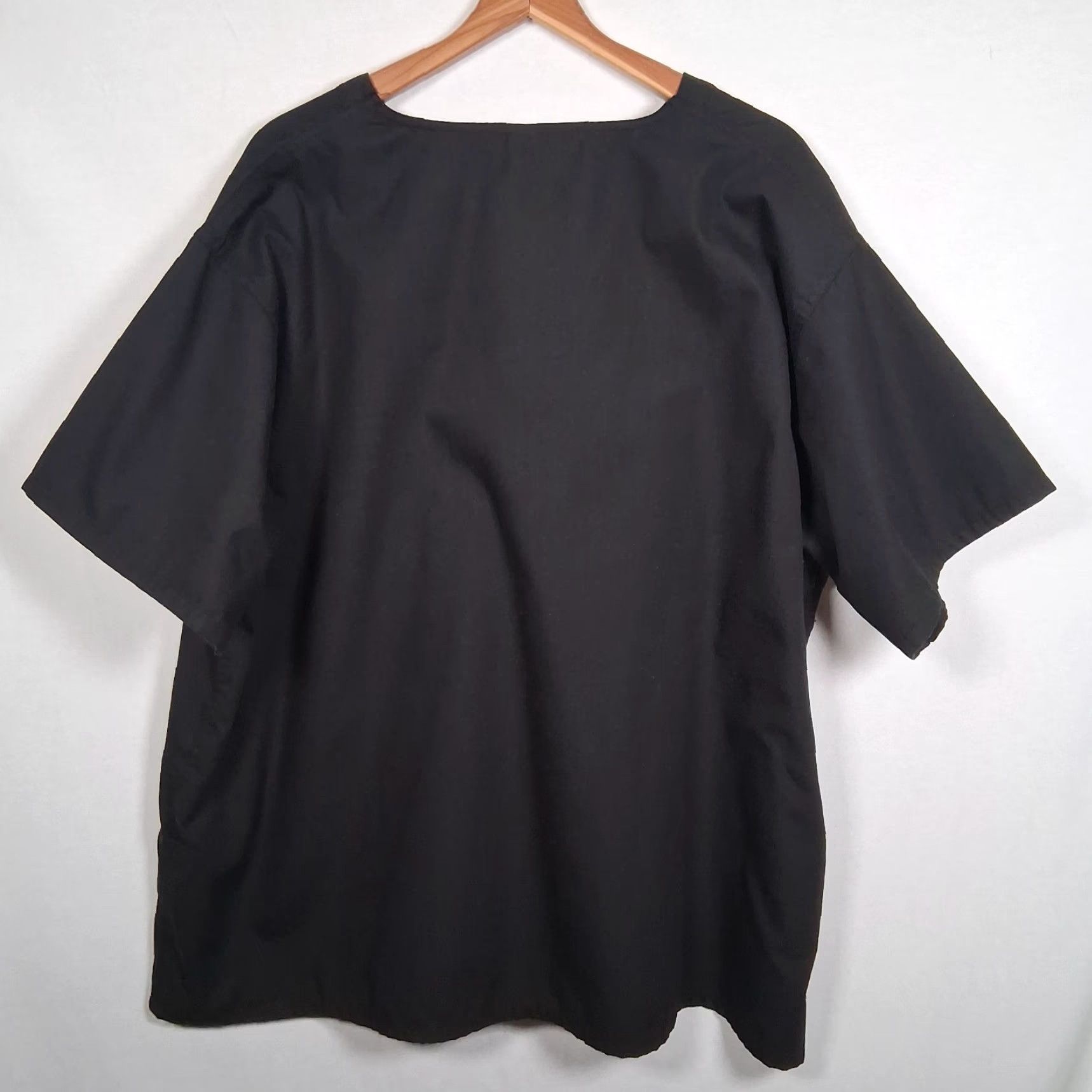Vintage Ohio State University Scrub Top 3XL Black Short Sleeve V Neck Buckeyes Medical Size US XXL / EU 58 / 5 - 2 Thumbnail