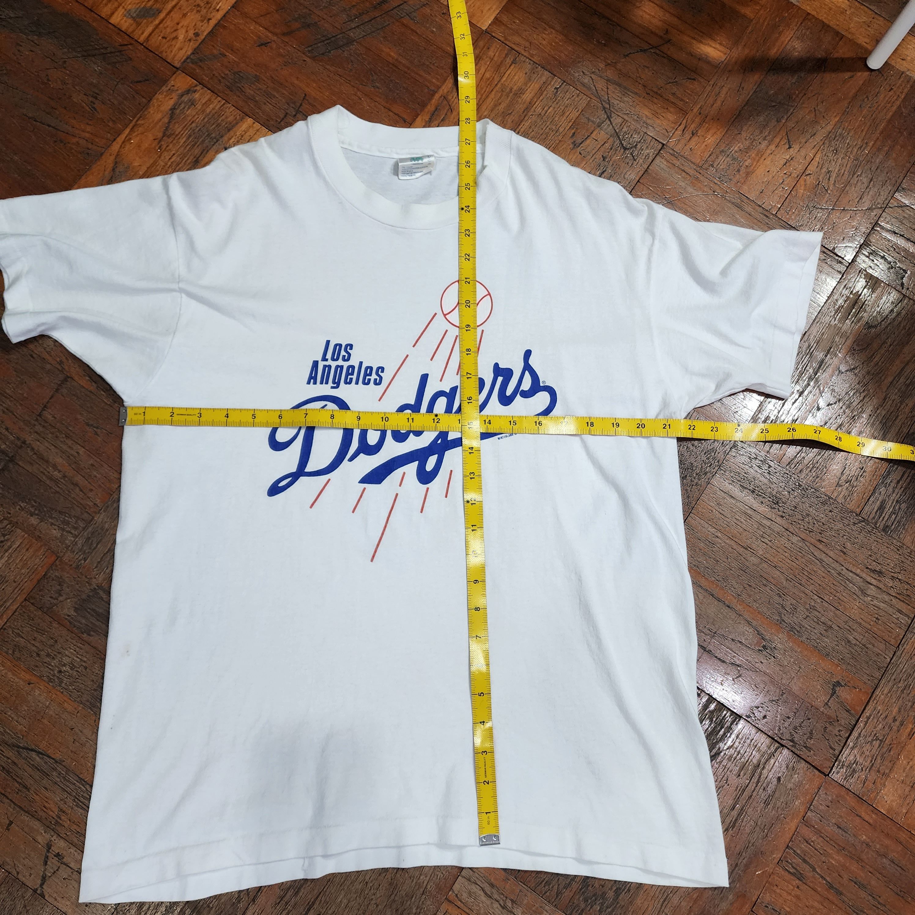 MLB × Vintage Vintage 80s La Dodgers Winterland 1988 shirt MLB Tees Size US L / EU 52-54 / 3 - 7 Thumbnail