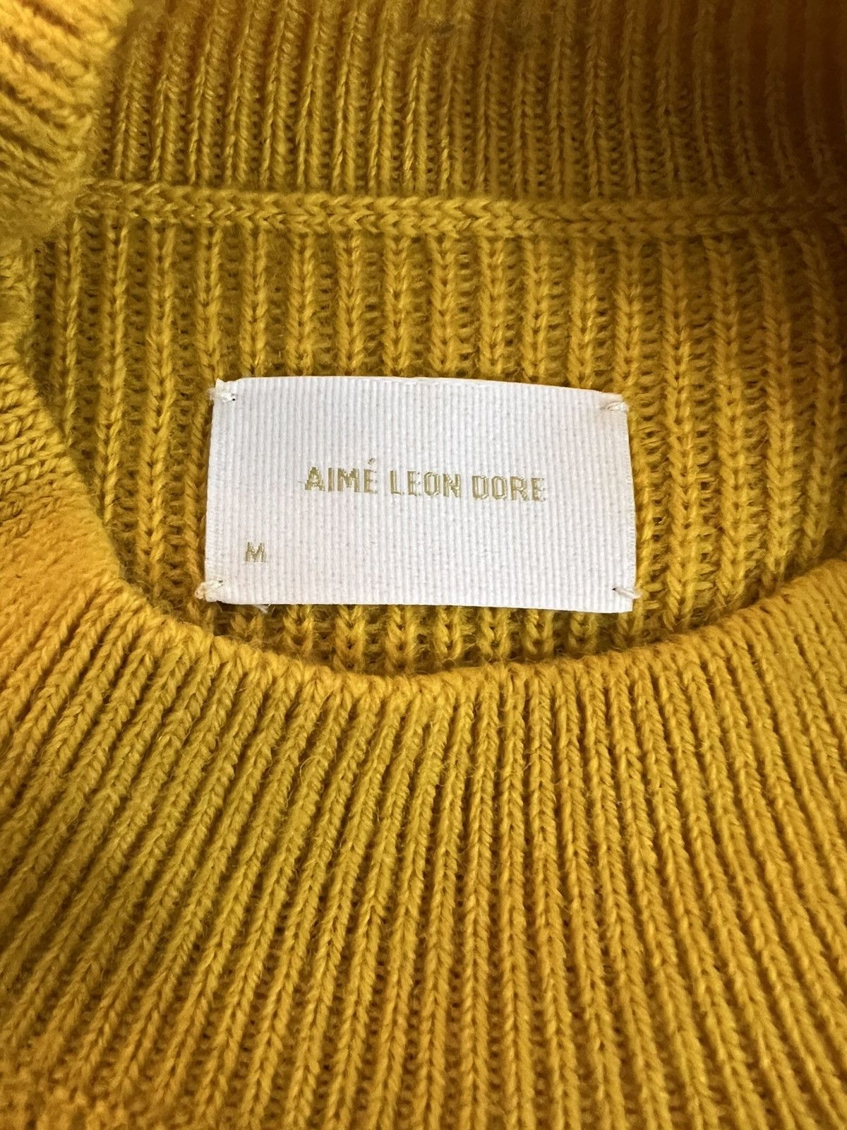 Aime Leon Dore 22AW ALD Marina Mockneck Sweater M Size US M / EU 48-50 / 2 - 3 Thumbnail