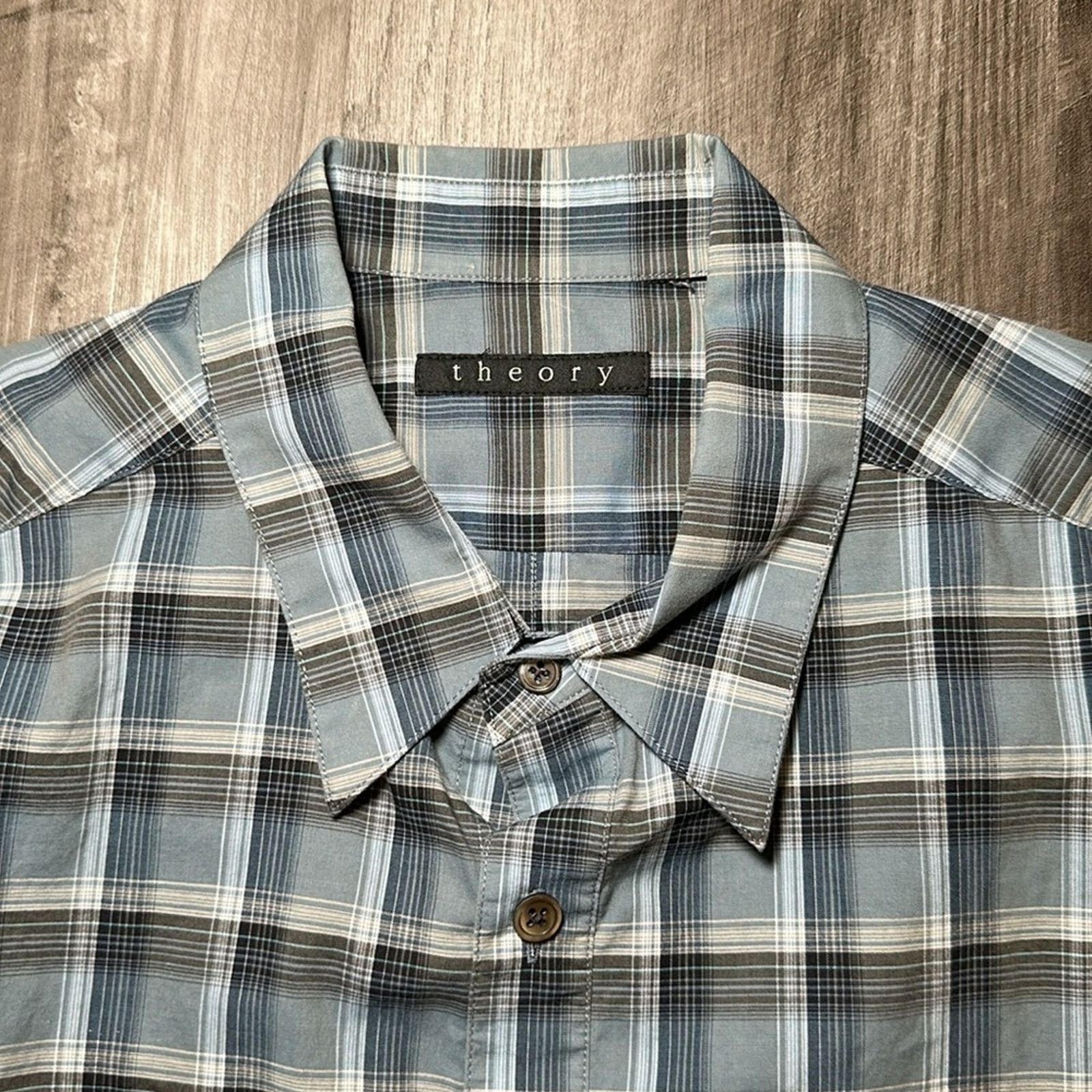 Theory Theory Rastigar Alushta Long Sleeve Button Down - Medium Size US M / EU 48-50 / 2 - 5 Thumbnail