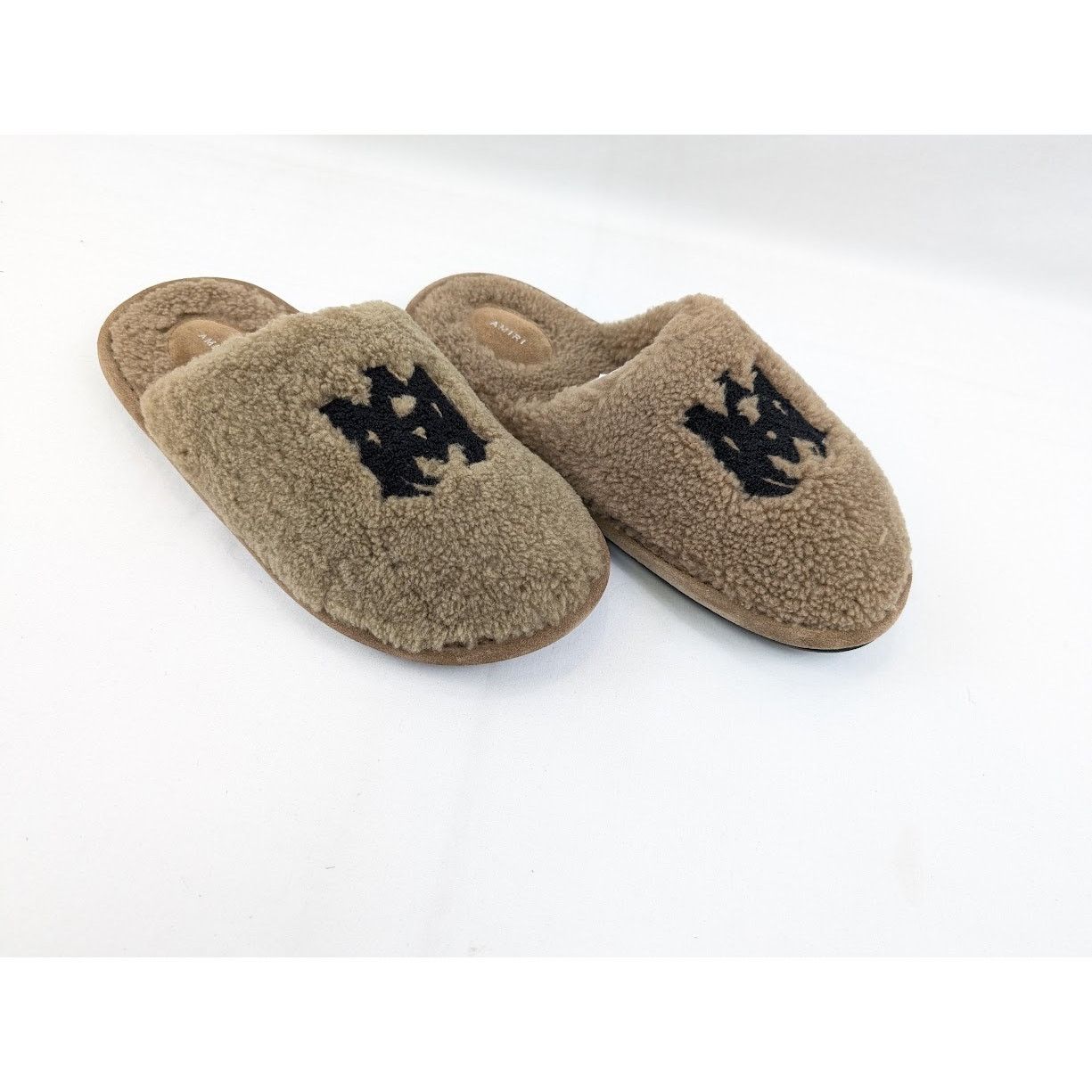 Amiri o1rshd1 Shearling Lux Slippers in Brown Size US 9 / EU 42 - 13 Thumbnail