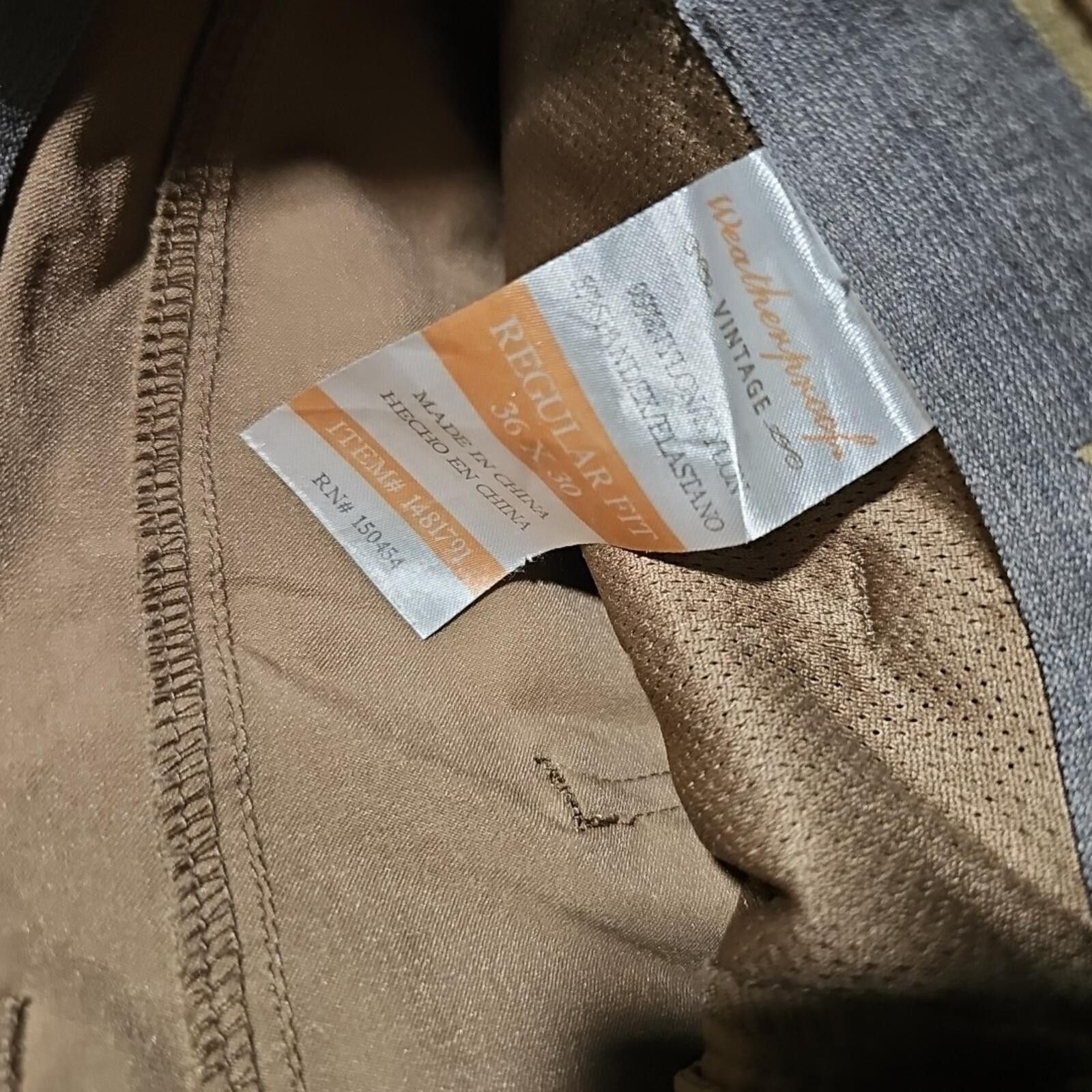 Weatherproof Weatherproof Vintage Regular Fit 36x30 Pants Size US 36 / EU 52 - 3 Thumbnail