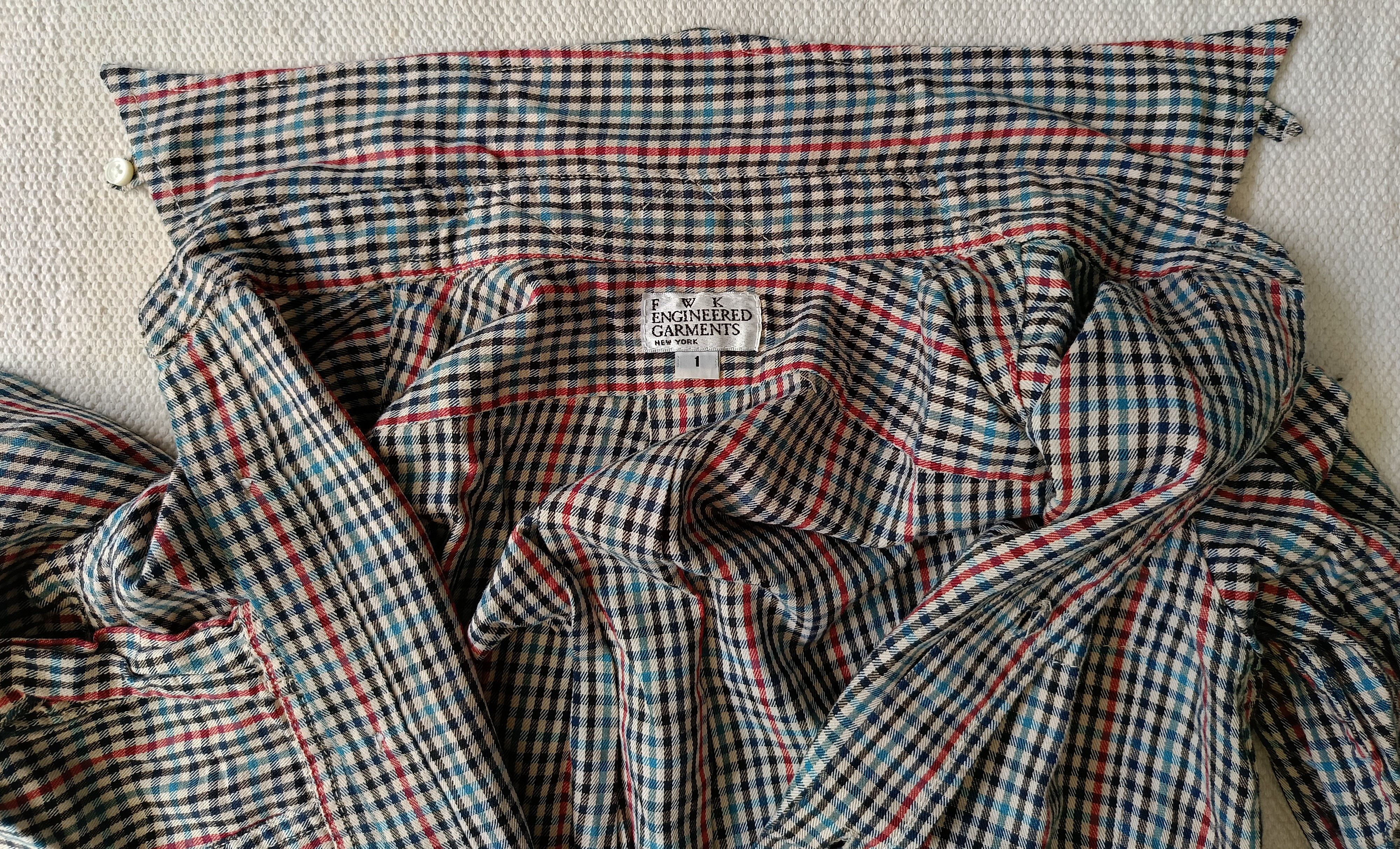 Engineered Garments FWK Engineered Garments New York USA slim fit ladies 1 shirt Size XS / US 0-2 / IT 36-38 - 12 Thumbnail