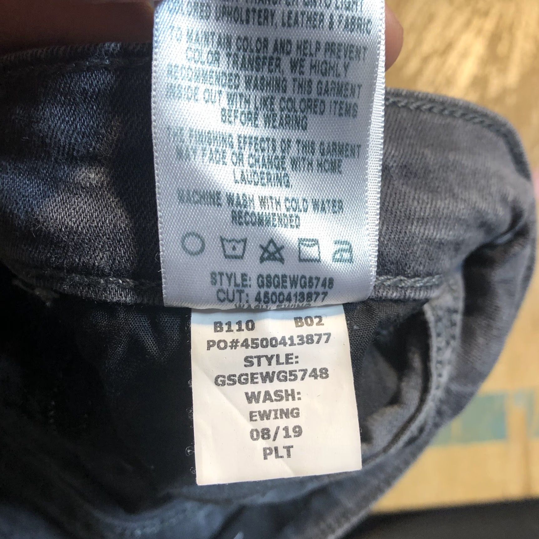 Vintage Joes Jeans Ewing Womens 25 X 27 Inseam Skinny Ankle Gray Stretch Denim Size 42" / US 20 - 6 Thumbnail