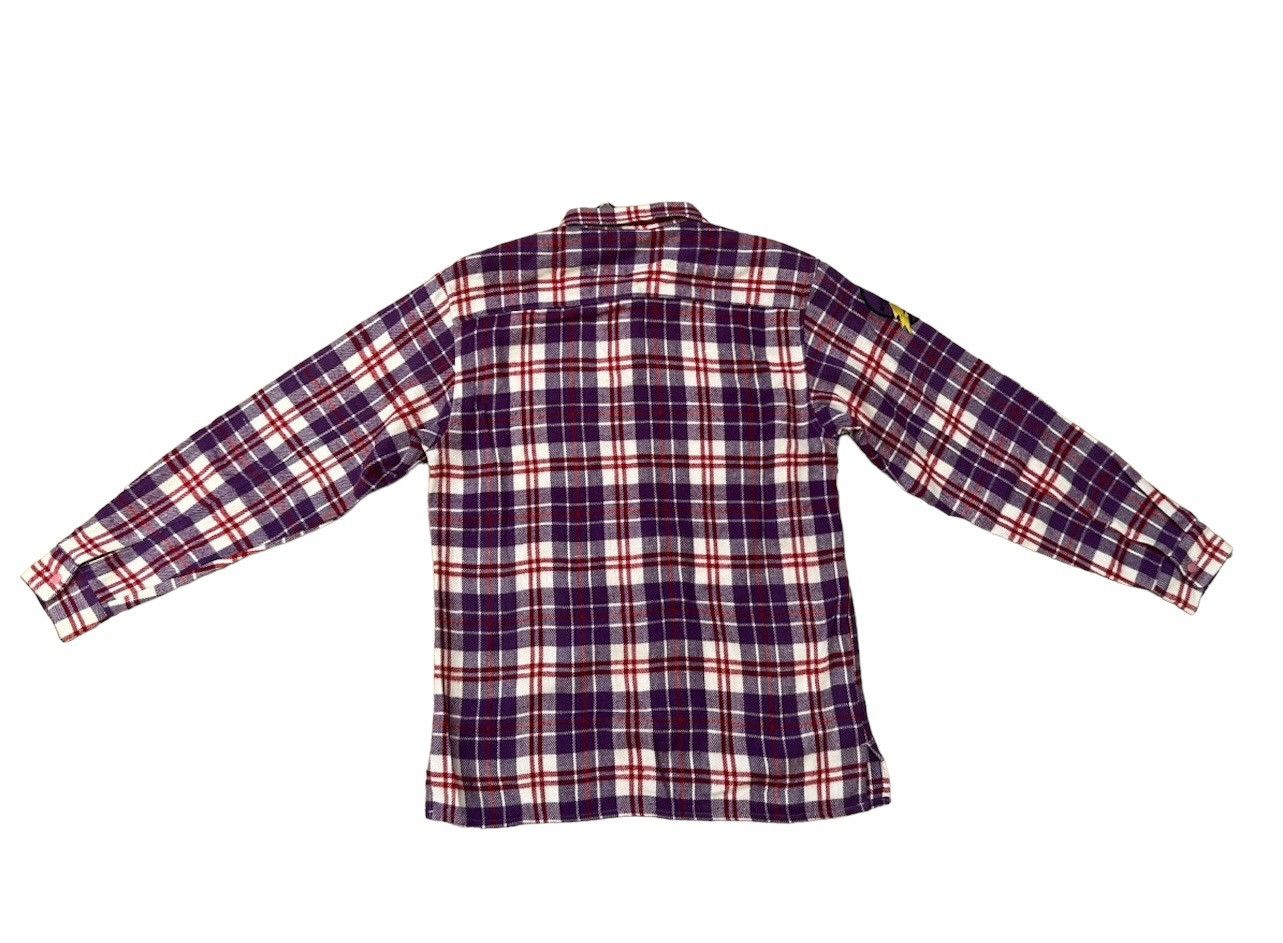 ANDSUNS Japan Brand Andsuns Patches Double Pocket Flannel Shirt Size US M / EU 48-50 / 2 - 2 Thumbnail
