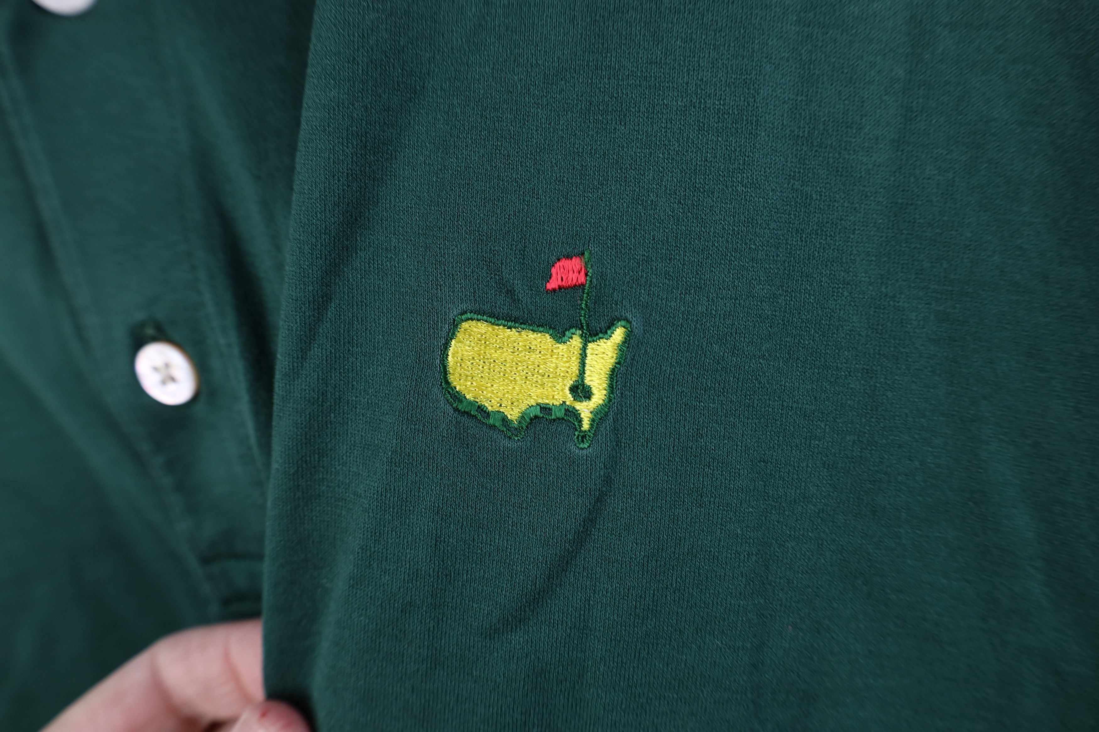 Vintage Vintage 90s Amen Corner Augusta The Masters Golf Polo Shirt Size US XL / EU 56 / 4 - 4 Thumbnail