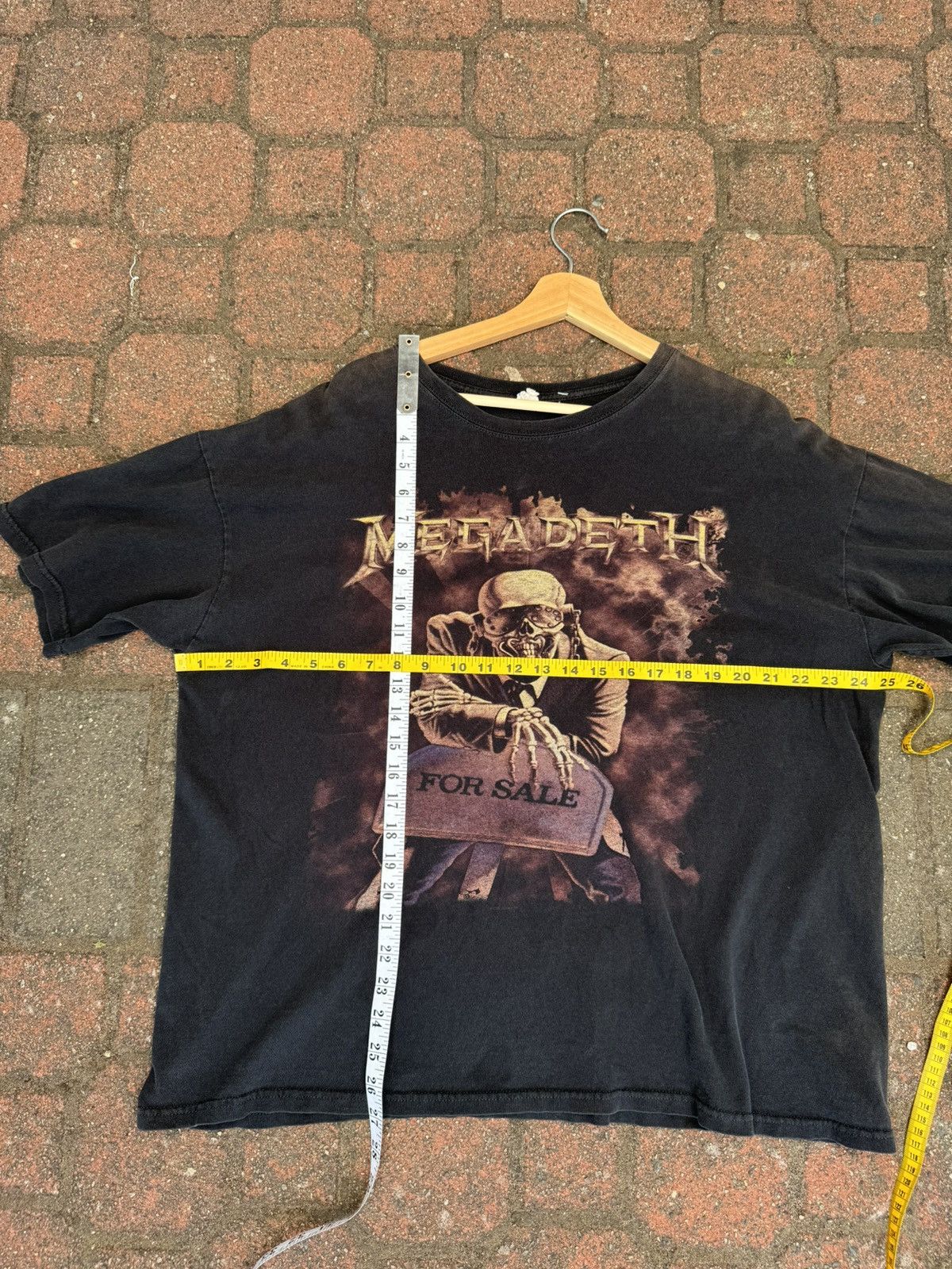 Band Tees × Vintage MEGADETH FADED 2000s Band Tee Vintage Size US XL / EU 56 / 4 - 6 Thumbnail
