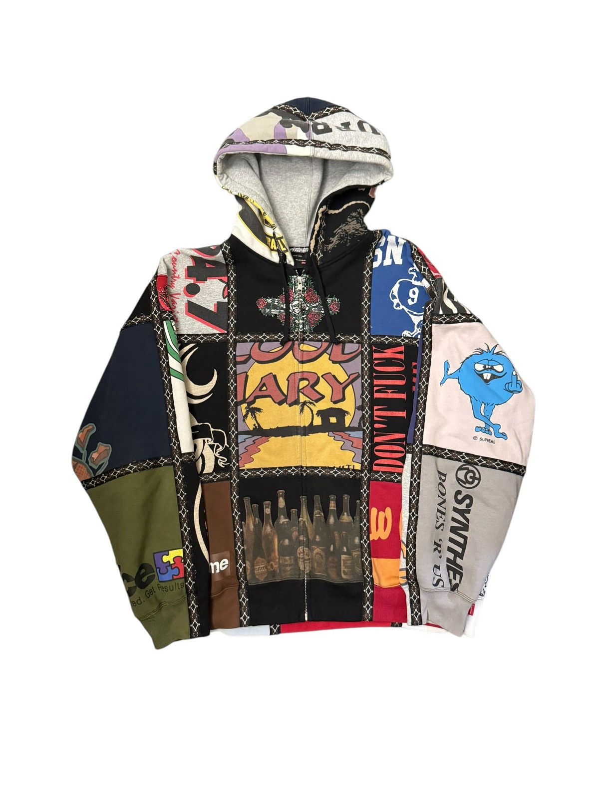 Number (N)ine Number Nine Aw04 Tribal Zip Up Hoodie | Grailed