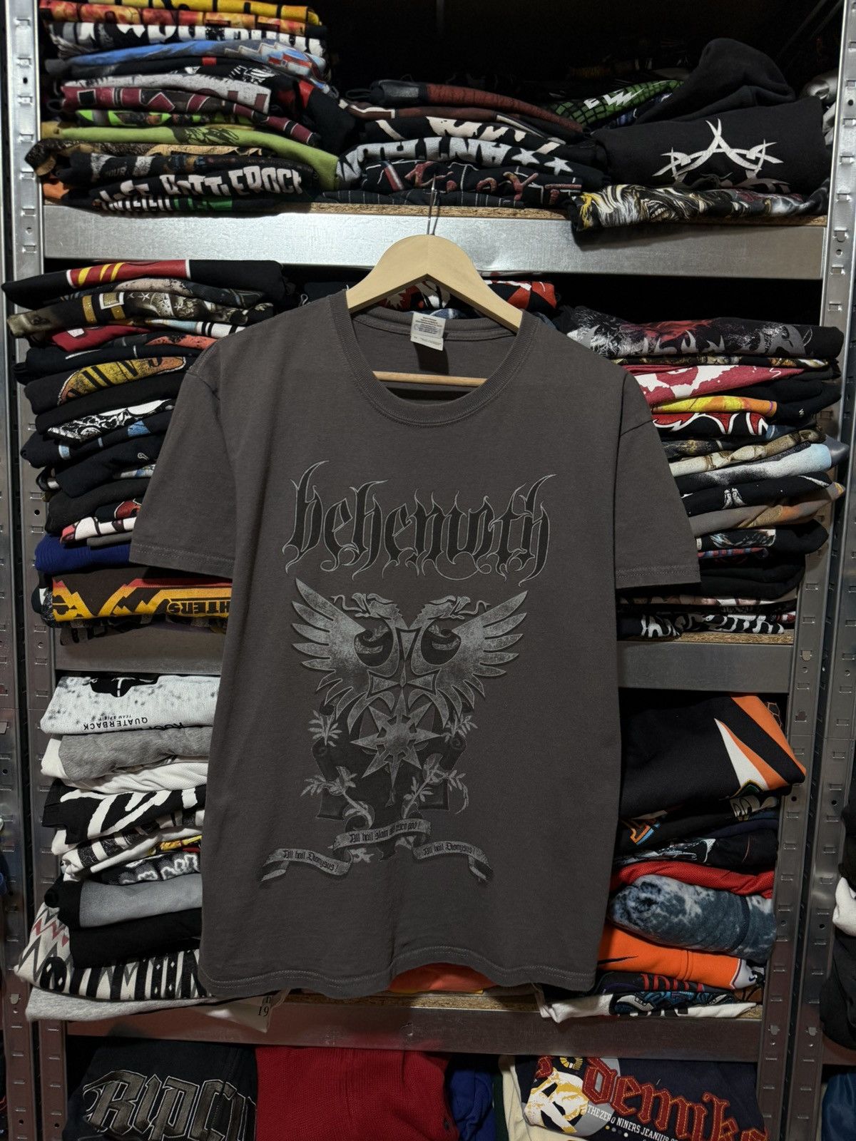 Band Tees Vintage 2000’s Behemoth Shemhamforash Rock Band Tour T-Shirt Size US L / EU 52-54 / 3 - 1 Thumbnail