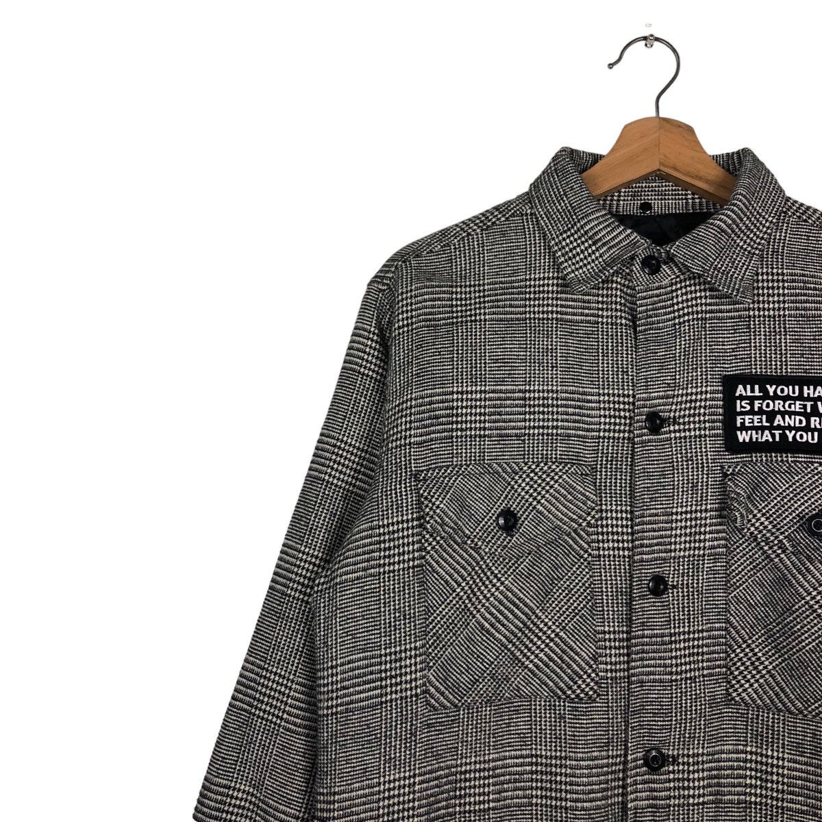 Japanese Brand 📌VINTAGE BIKER JACKET BONDAGE BIG POCKETS DIAGNOL ARROW Size US M / EU 48-50 / 2 - 8 Thumbnail