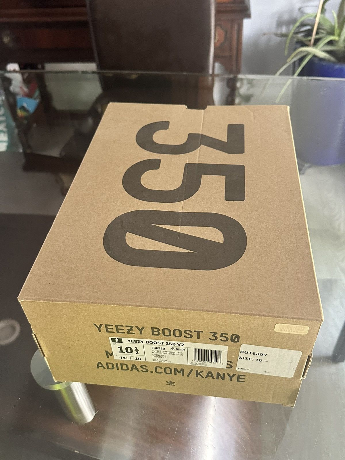 Adidas × Yeezy Yeezy 350 'butter' Size US 10.5 / EU 43-44 - 10 Thumbnail