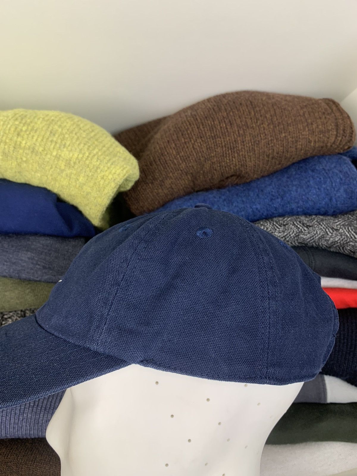 Nike × Vintage Vintage Nike Big Swoosh Cap Hat Size ONE SIZE - 14 Thumbnail