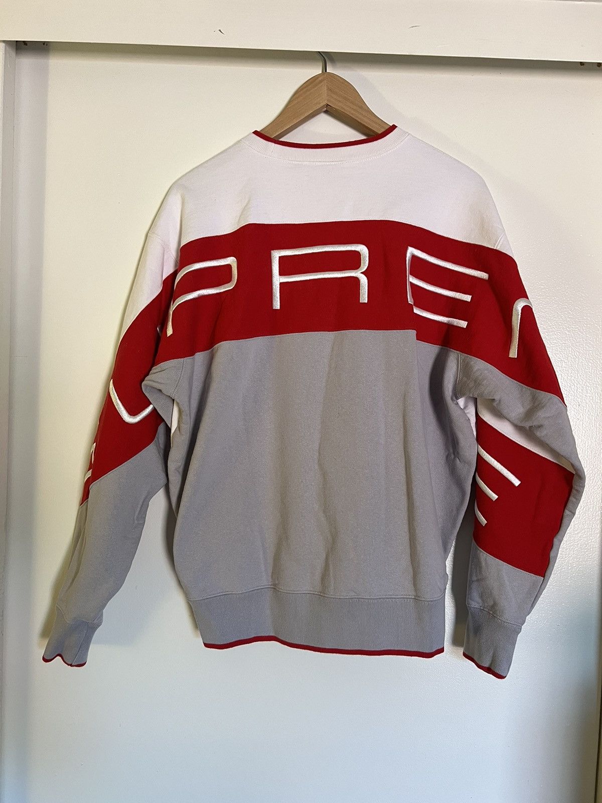 Supreme Supreme Stretch Crewneck SS22 Size US S / EU 44-46 / 1 - 3 Thumbnail