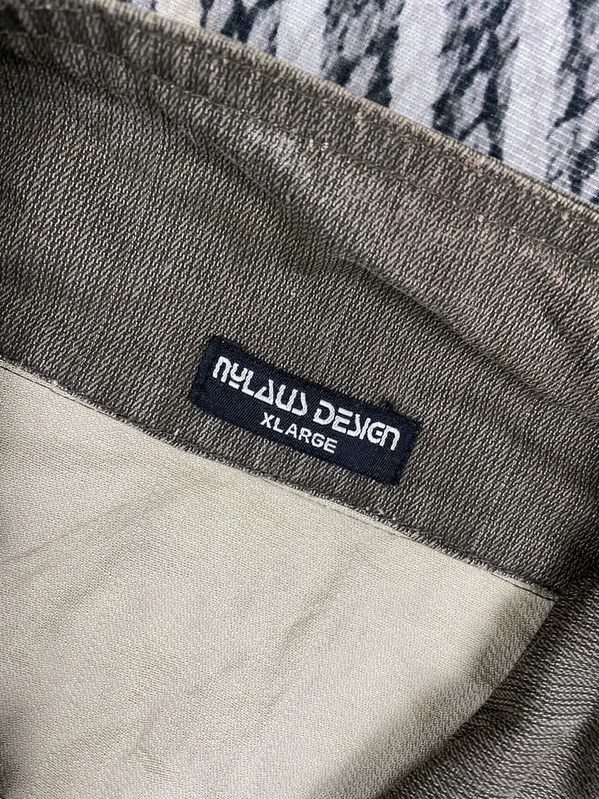 Japanese Brand Nylaus Design Double Pocket Denim Style Zipper Jacket Size US M / EU 48-50 / 2 - 10 Thumbnail