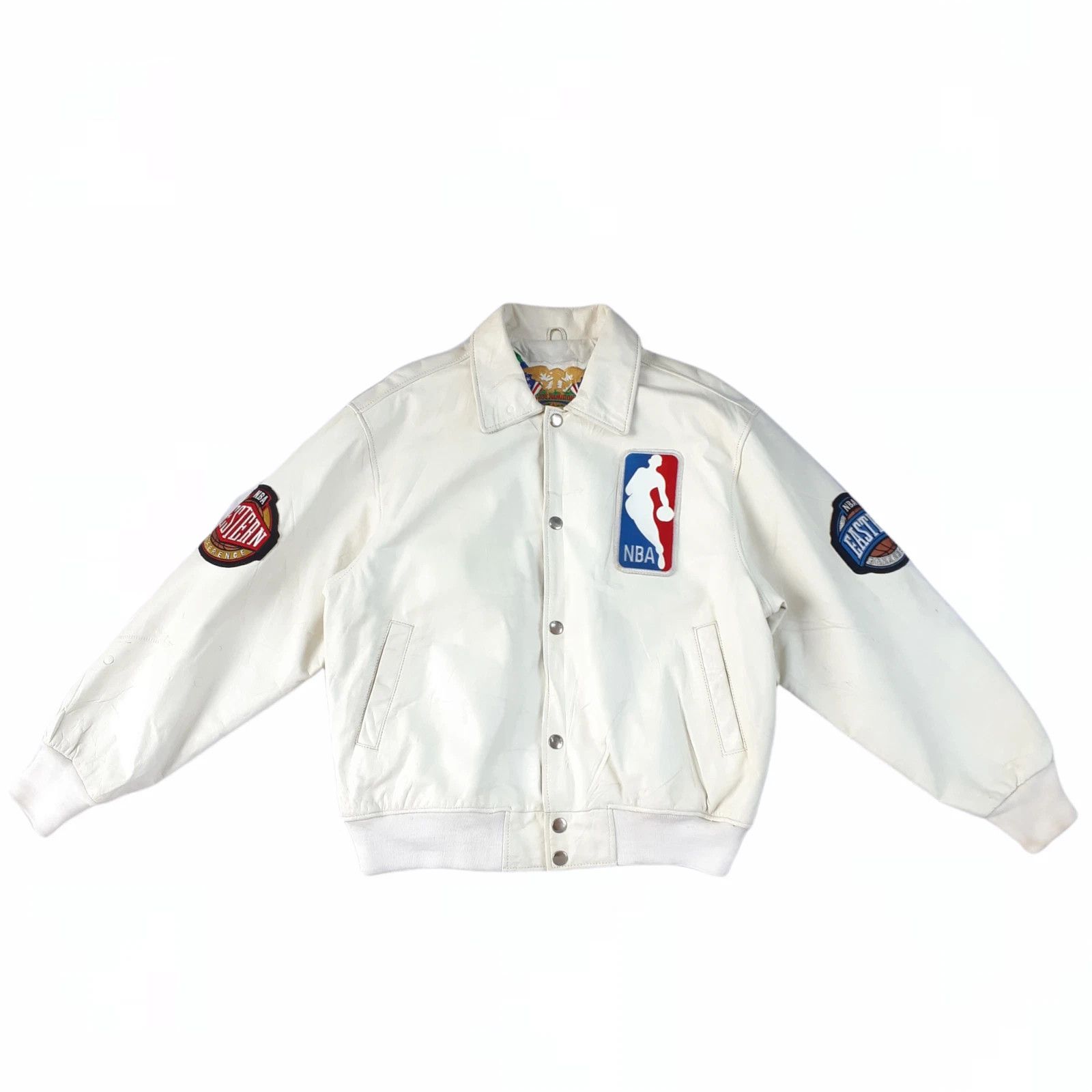 Jeff Hamilton Rare Jeff Hamilton NBA Finals Vintage Leather Jacket Size US L / EU 52-54 / 3 - 1 Thumbnail