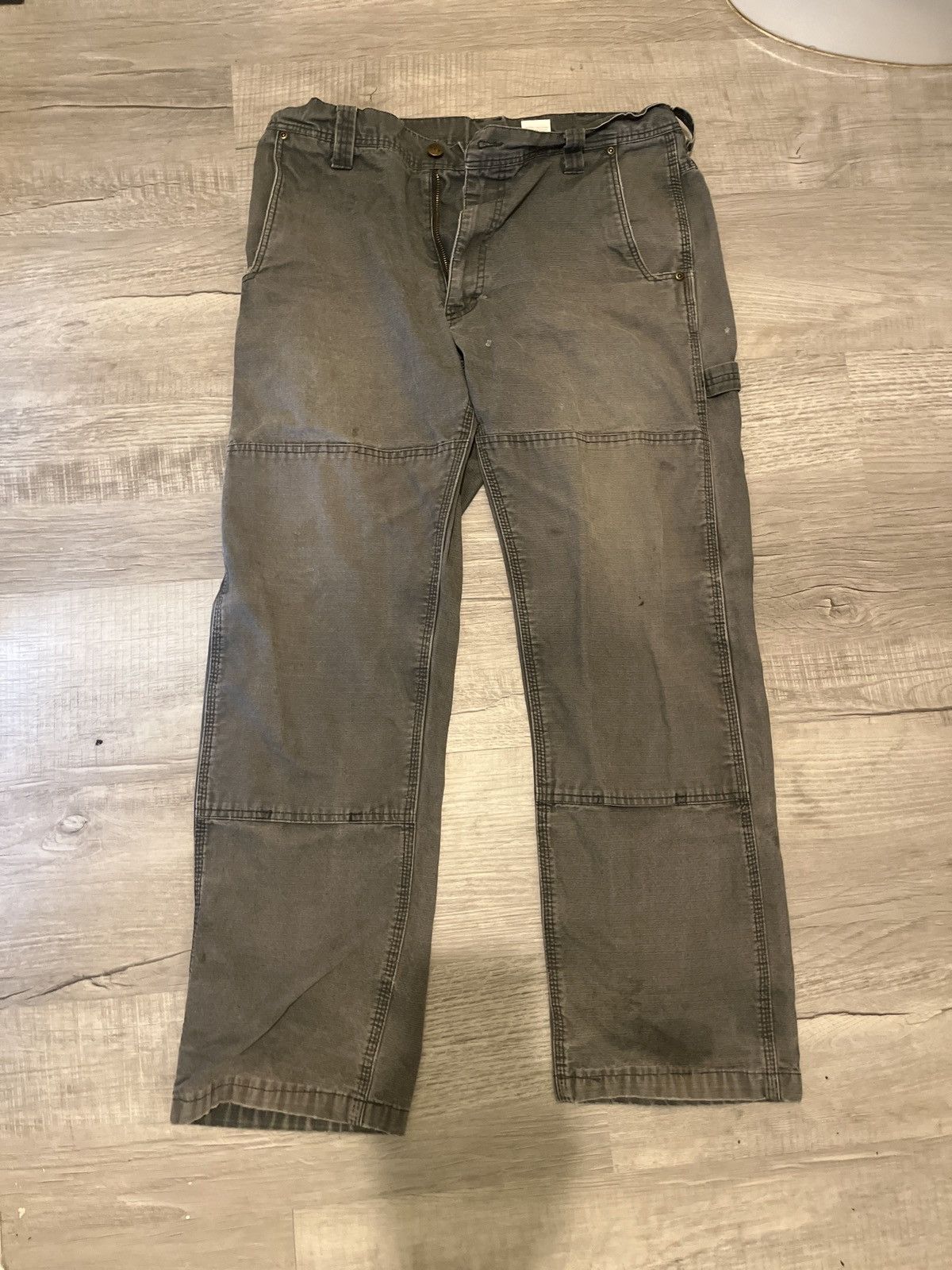 Vintage Vintage Faded Doubleknee Carpenter Pants Size US 32 / EU 48 - 1 Thumbnail