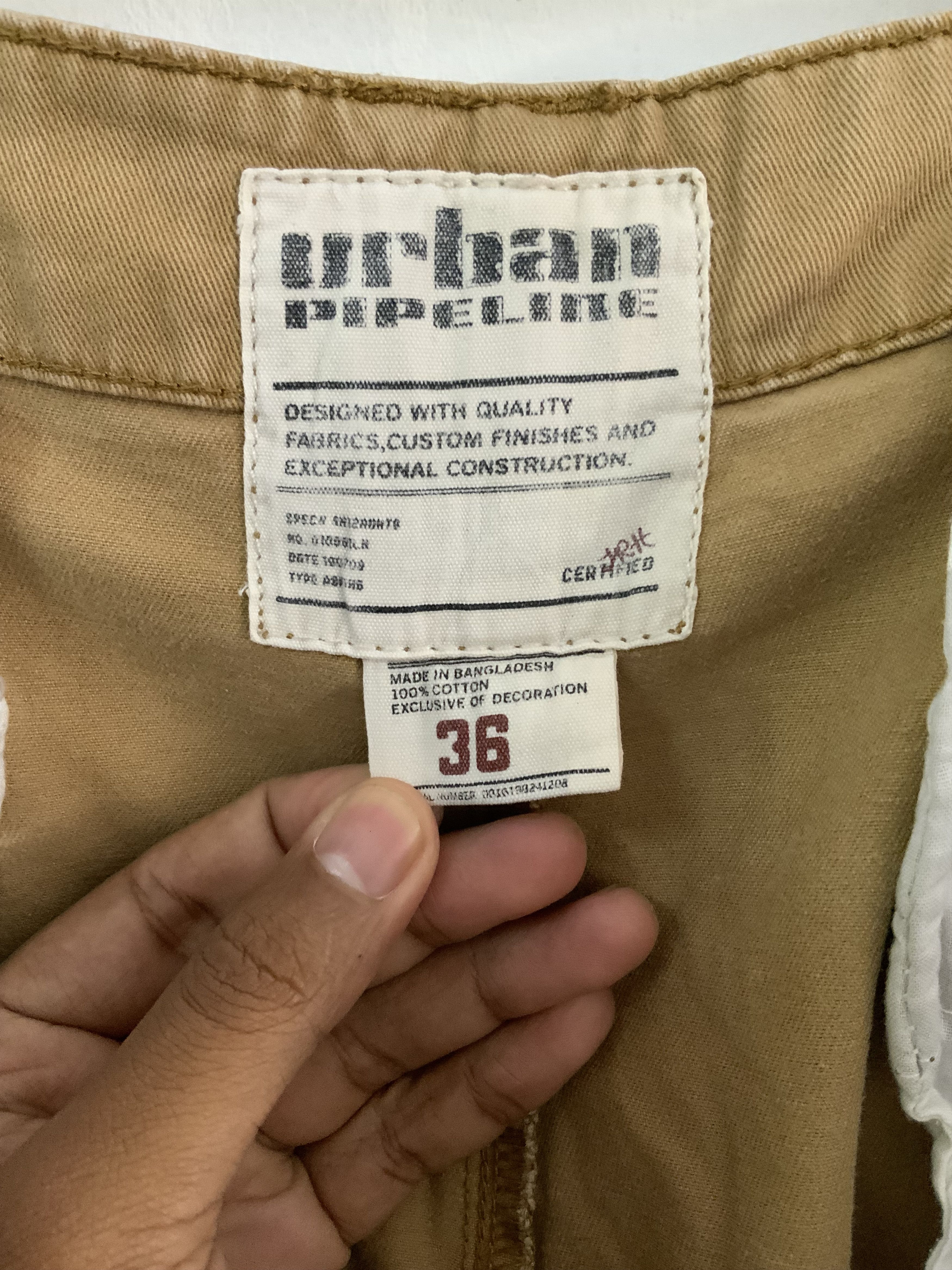 Urban Pipeline Urban Pipeline Khaki Cargo Multipocket 36 Short Pant Size US 36 / EU 52 - 8 Thumbnail