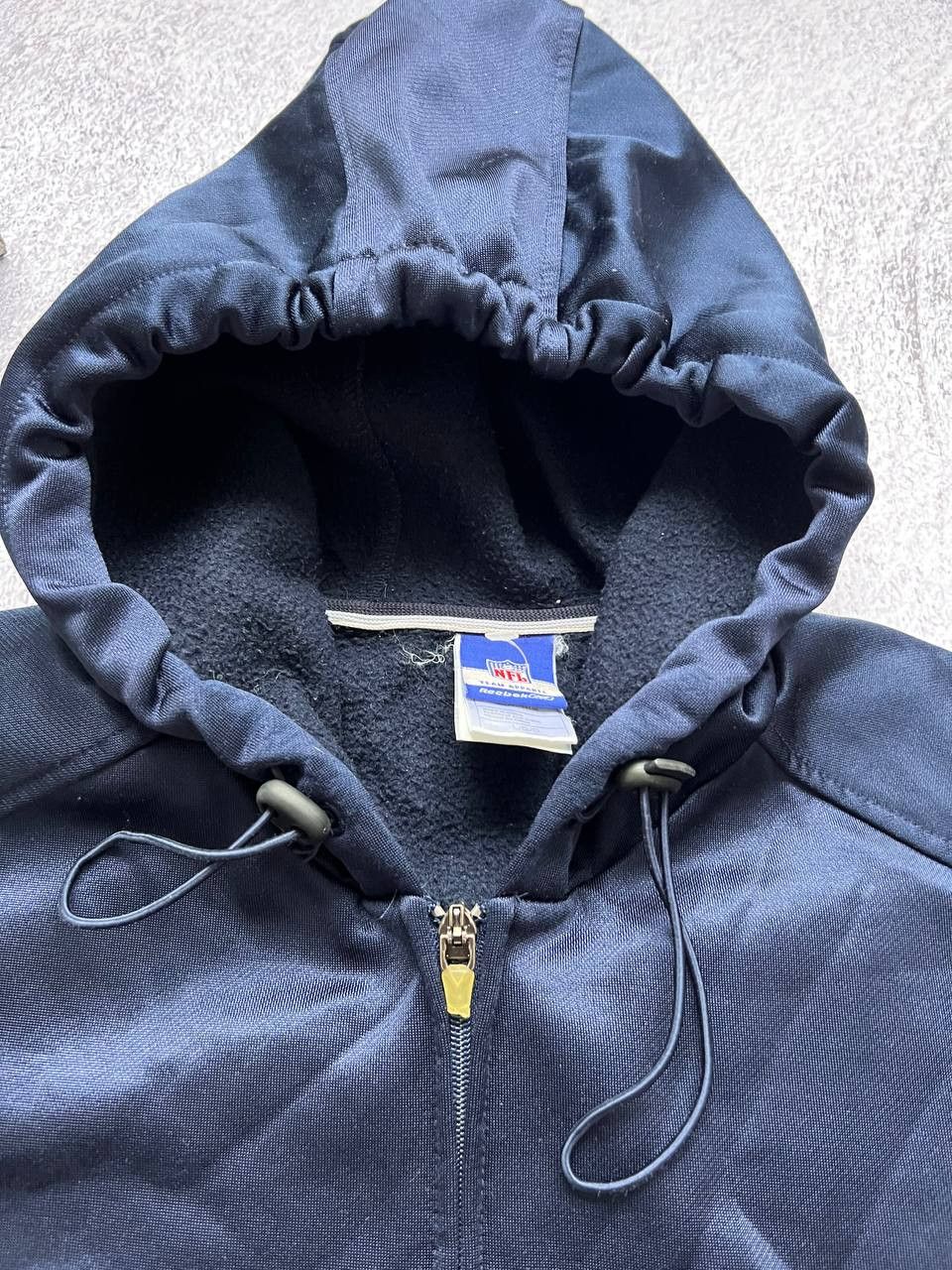 NFL × Reebok × Vintage Vintage Reebok New England Patriots NFL Full Zip Hoodie Size US L / EU 52-54 / 3 - 8 Thumbnail