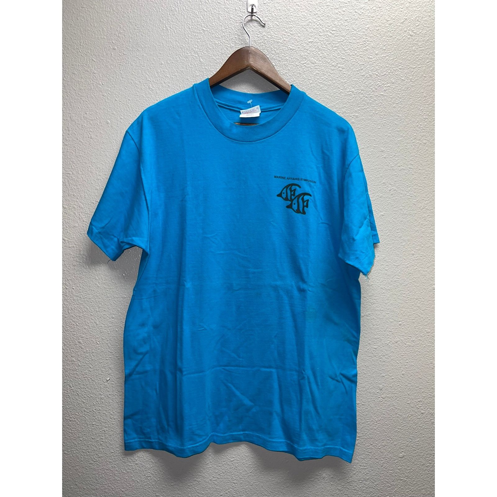 Hanes Vintage Marine Shirt Marine Affairs Symposium Science Tee 90 Size US L / EU 52-54 / 3 - 2 Thumbnail