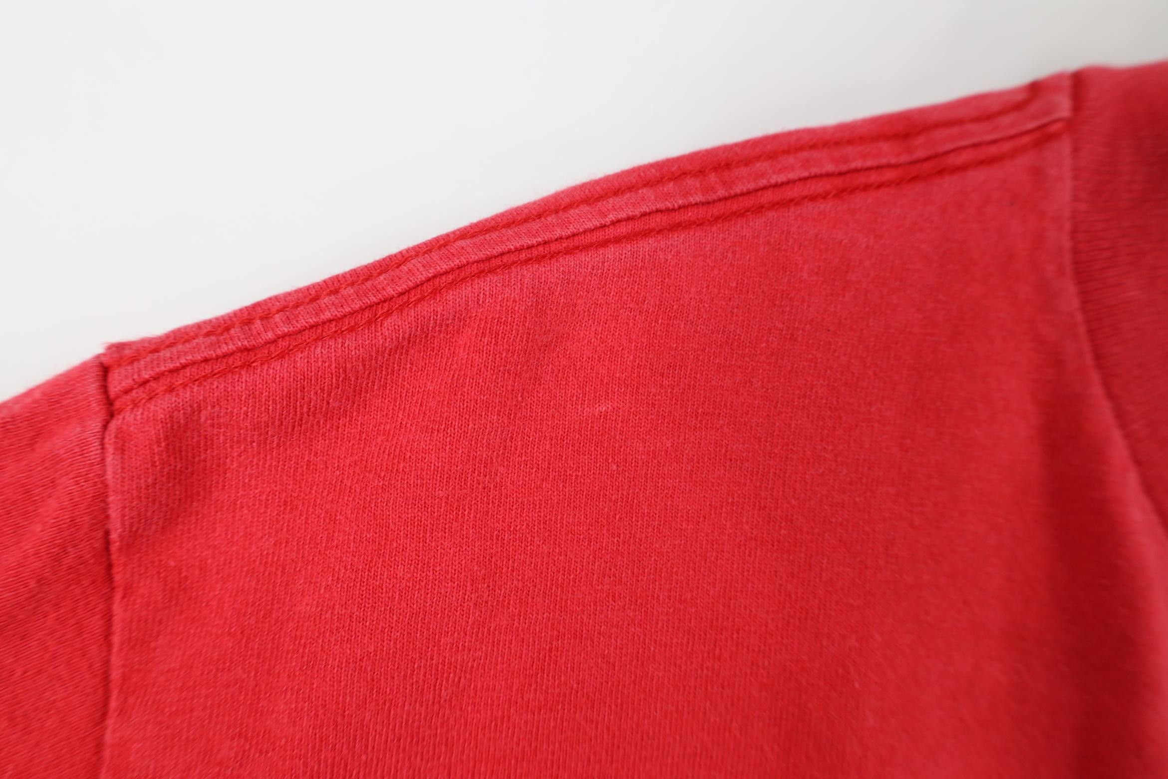 Vintage Vintage 90s Y2K Freedom Flag Tradition T-Shirt Red Cotton Size US M / EU 48-50 / 2 - 6 Thumbnail