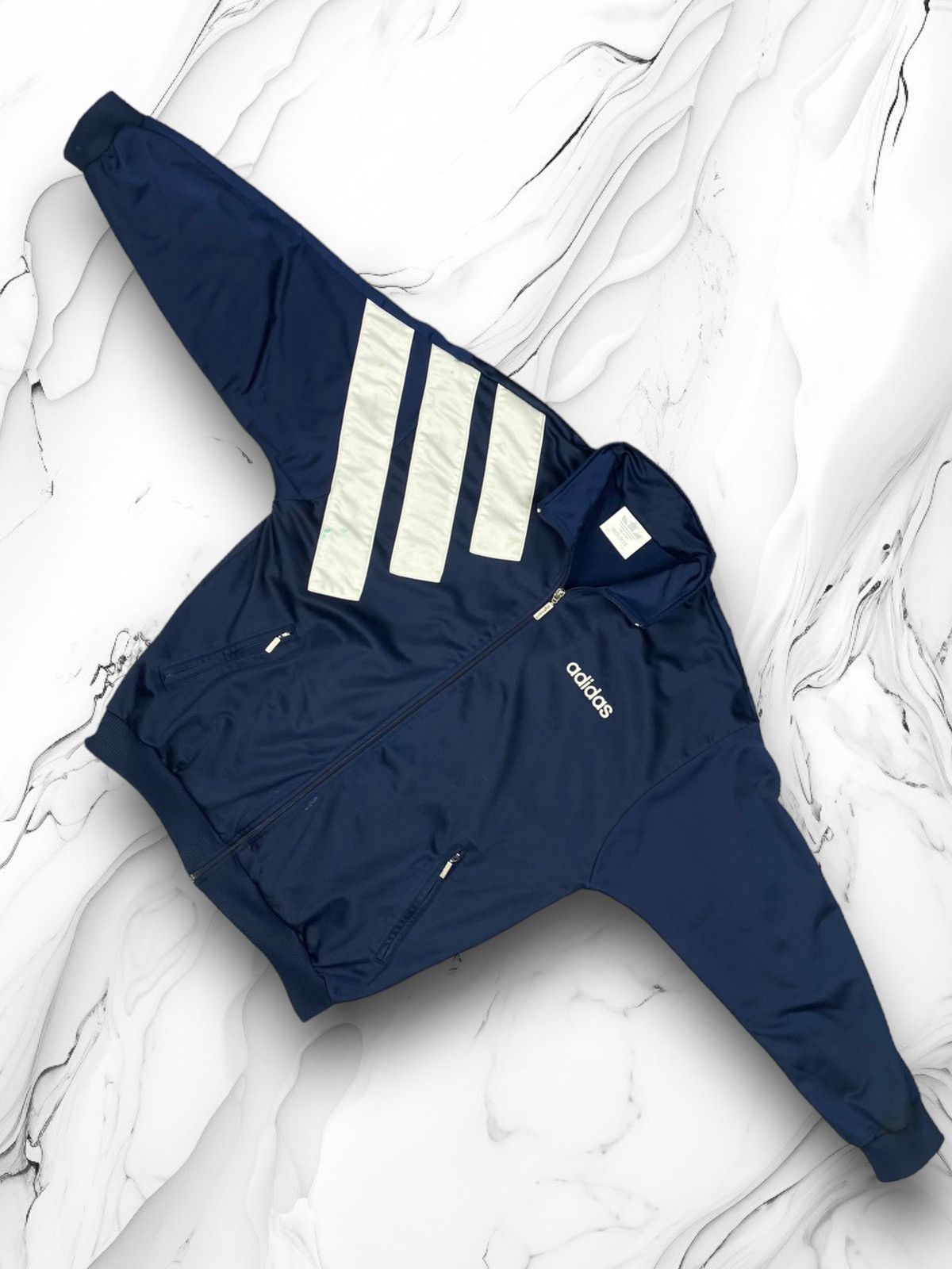 Adidas Vintage Adidas Track Jacket Size M Size US M / EU 48-50 / 2 - 1 Thumbnail