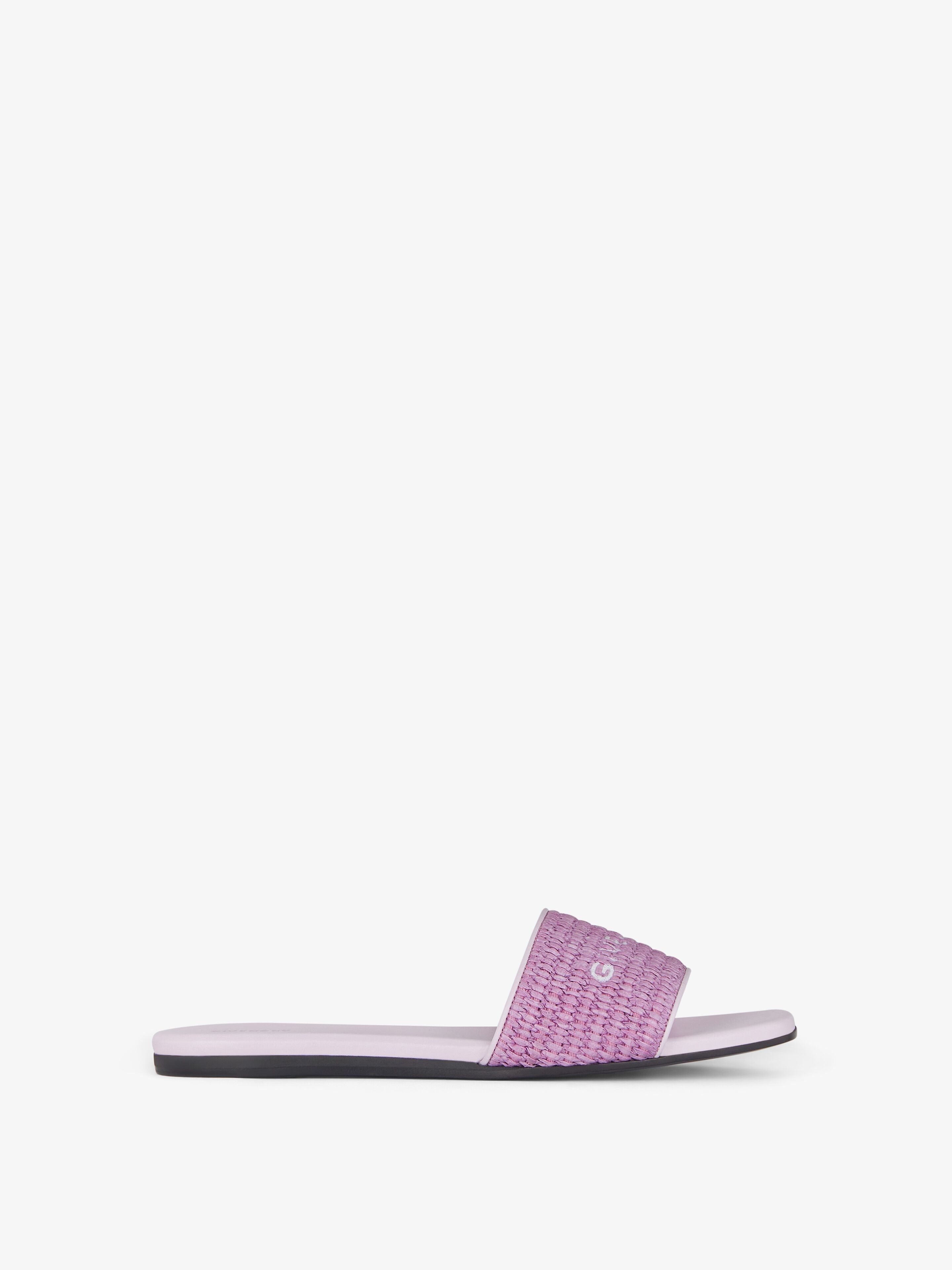 Givenchy 4G FLAT MULES IN RAFFIA Size US 10 / IT 40 - 1 Thumbnail