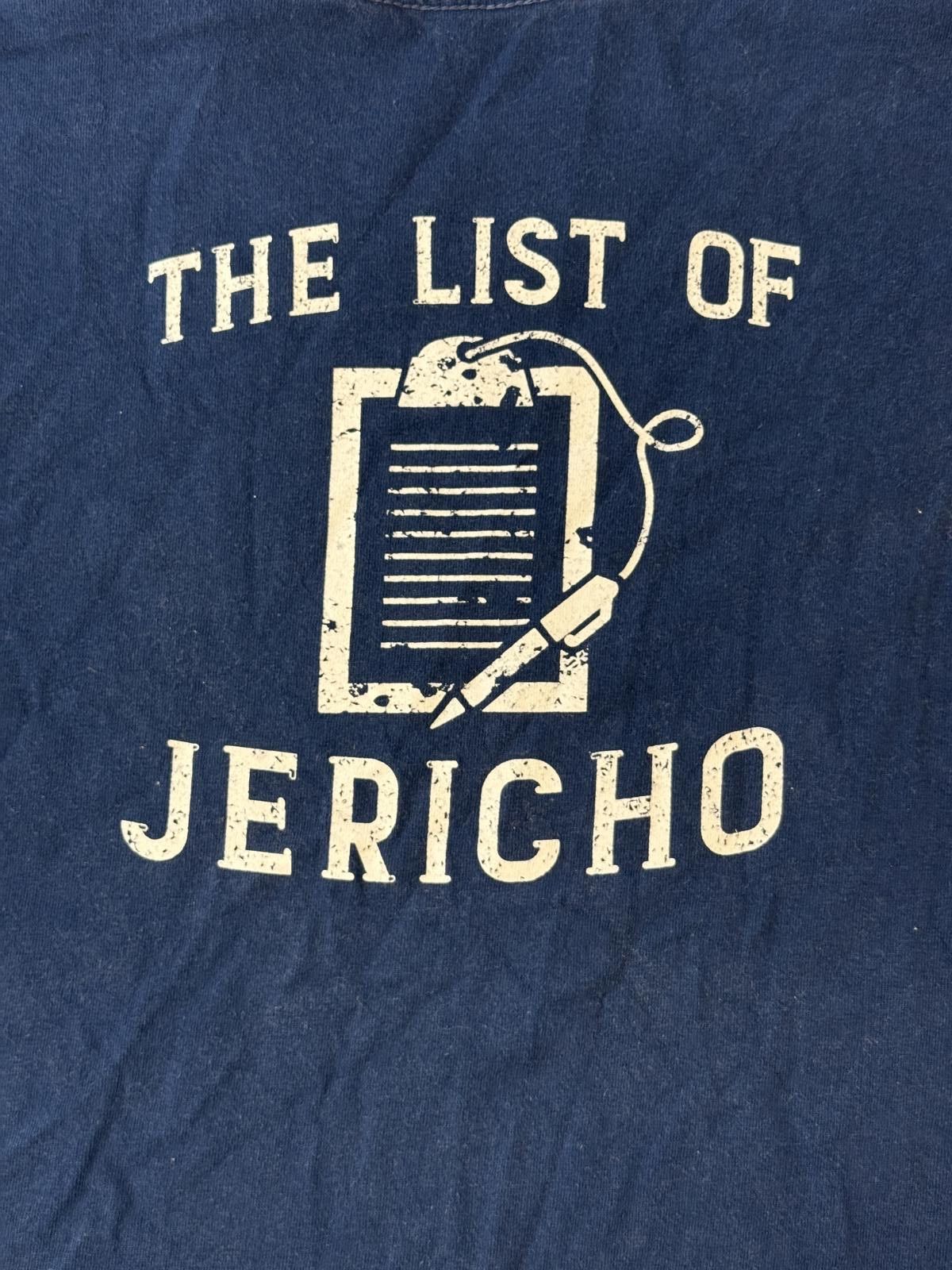 WWE WWE Chris Jericho T-shirt List of Jericho Tee XL Size US XL / EU 56 / 4 - 5 Thumbnail
