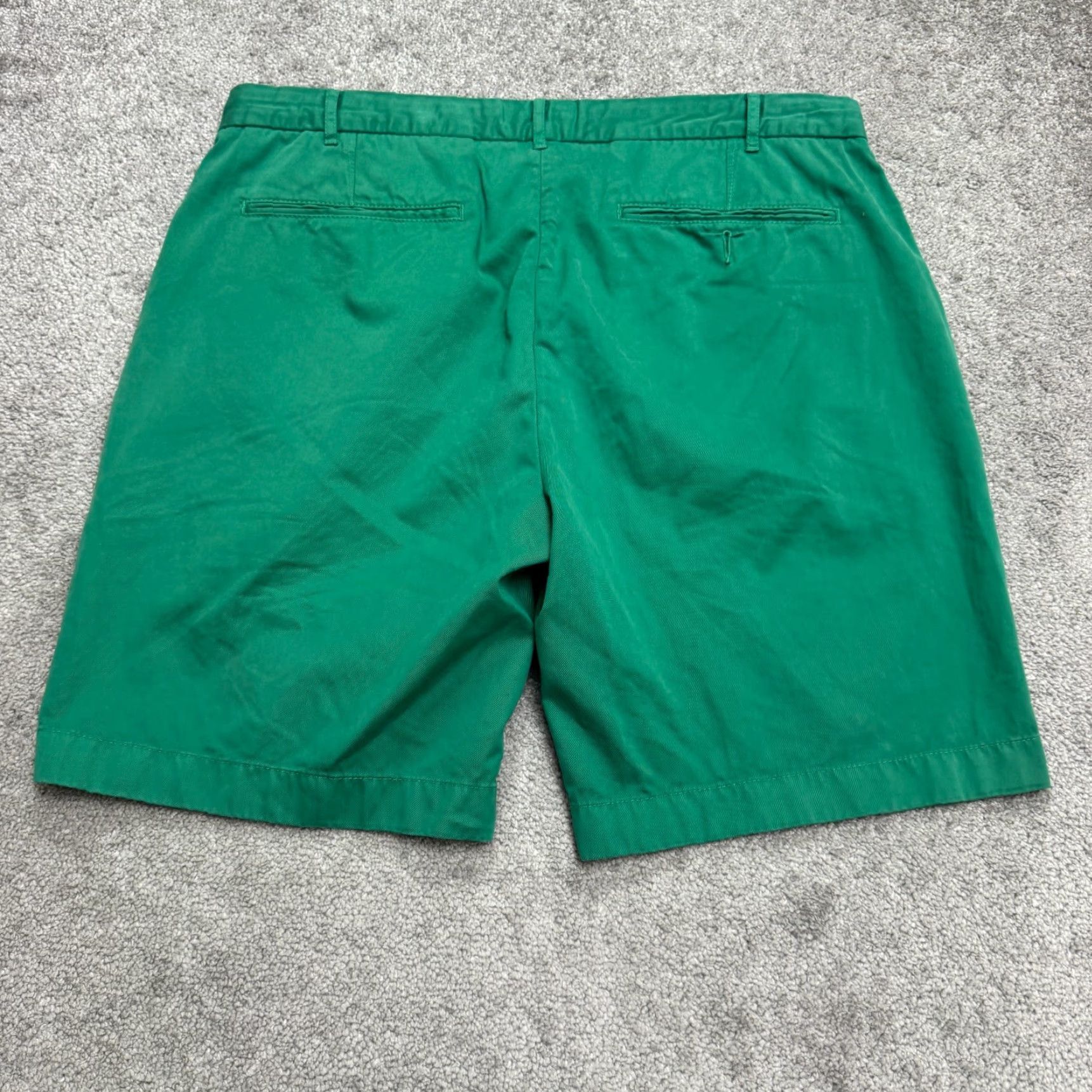 Vintage VINTAGE Jack Spade Bleecker Street New York Chino Shorts Mens 38 Green Flat Front Cotton Regular Inseam 9in Casual Preppy City Men Size US 38 / EU 54 - 2 Thumbnail