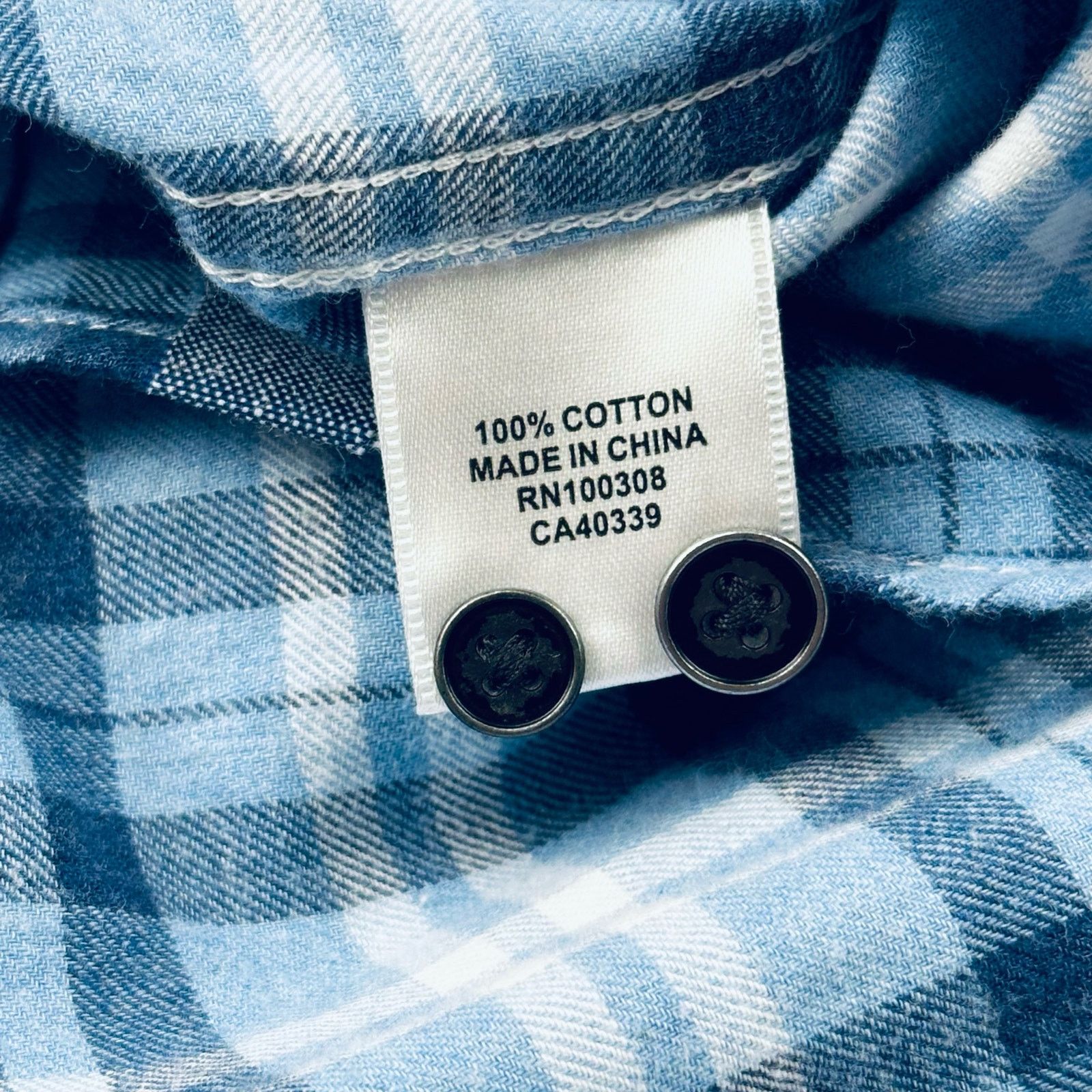 Peter Millar Peter Millar Men’s XL Blue Plaid Button Up L/S Shirt NEW Size US XL / EU 56 / 4 - 8 Thumbnail