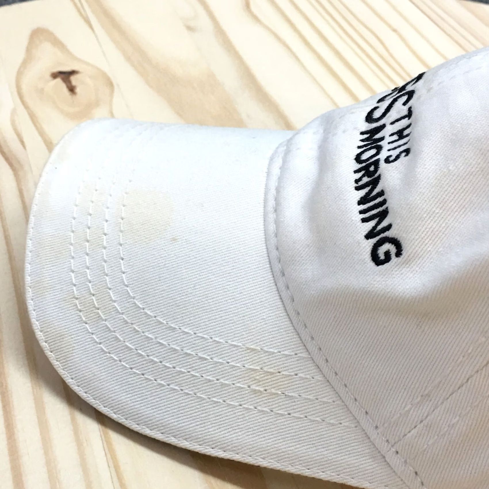 Logo 7 CBS This Morning Cap America Baseball Hat White One Size Embroidered Logo Mens Size ONE SIZE - 7 Thumbnail